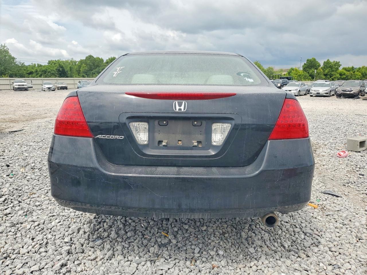 2006 Honda Accord Se Black vin: 1HGCM56376A153477