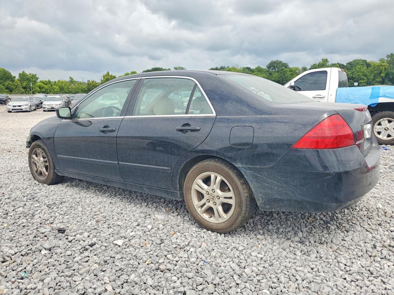 2006 Honda Accord Se Black vin: 1HGCM56376A153477