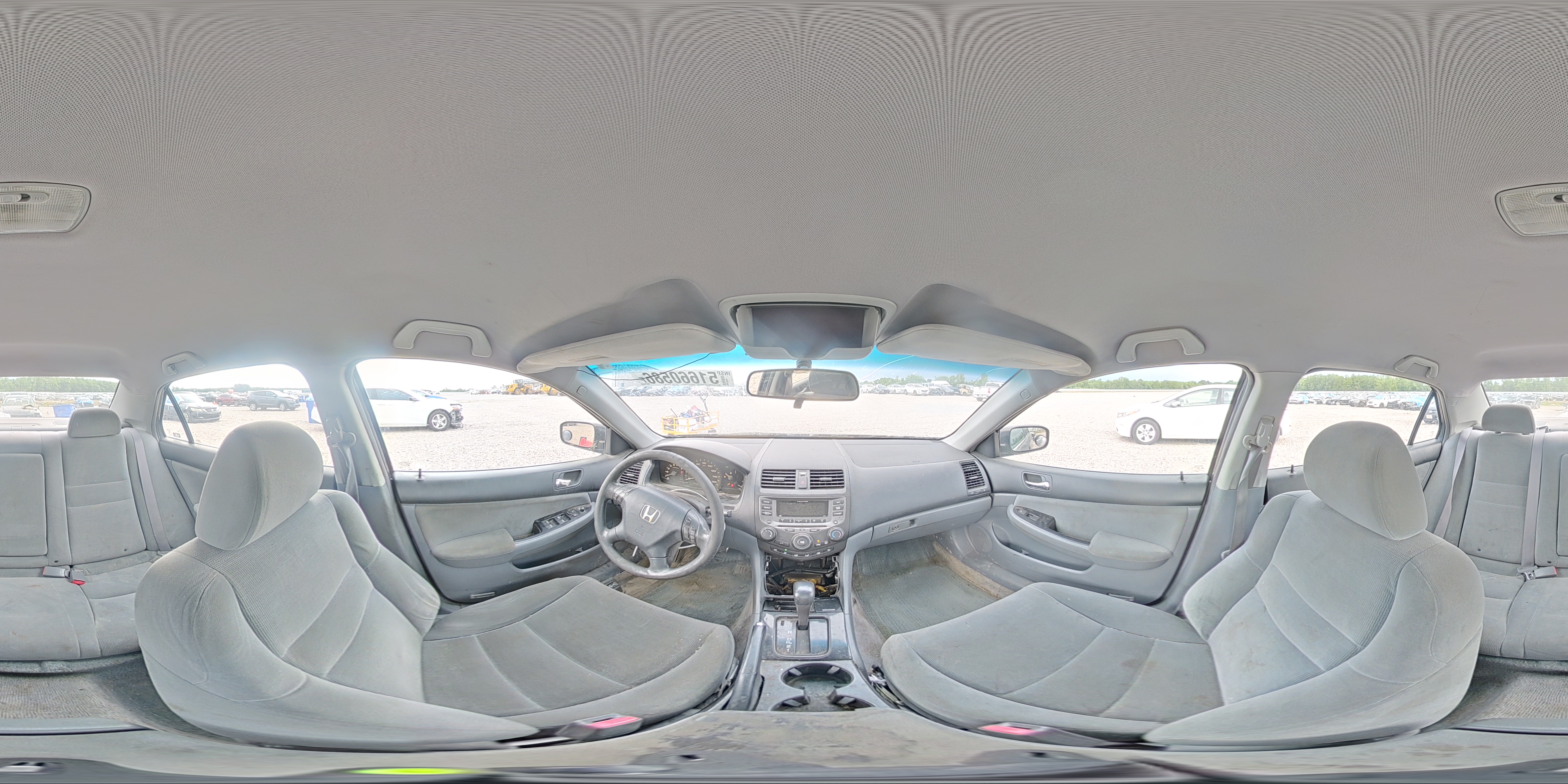 2006 Honda Accord Синий vin: 1HGCM56376A168187