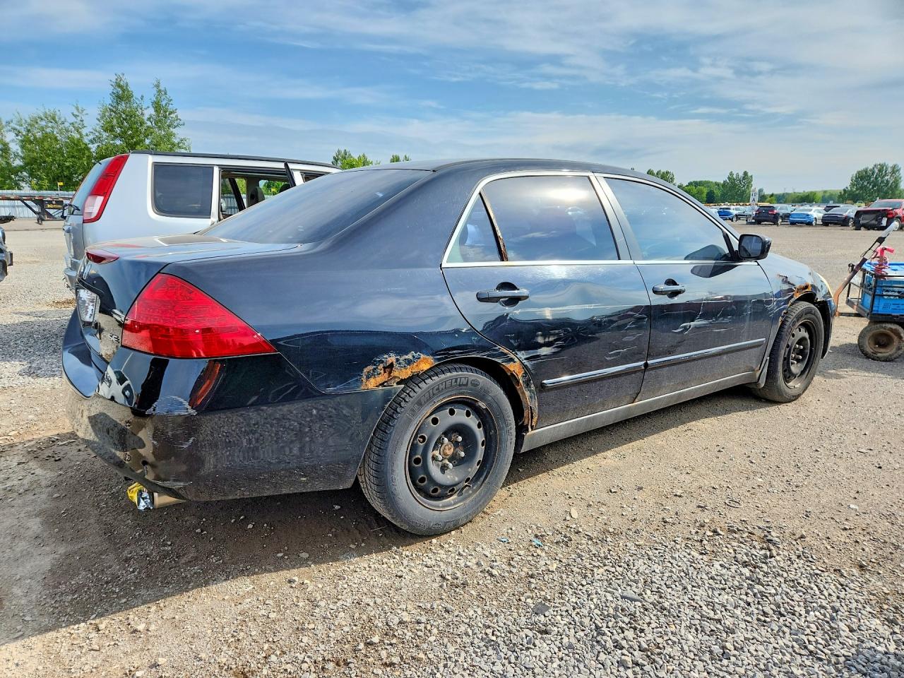 2006 Honda Accord Se Black vin: 1HGCM56376A809936