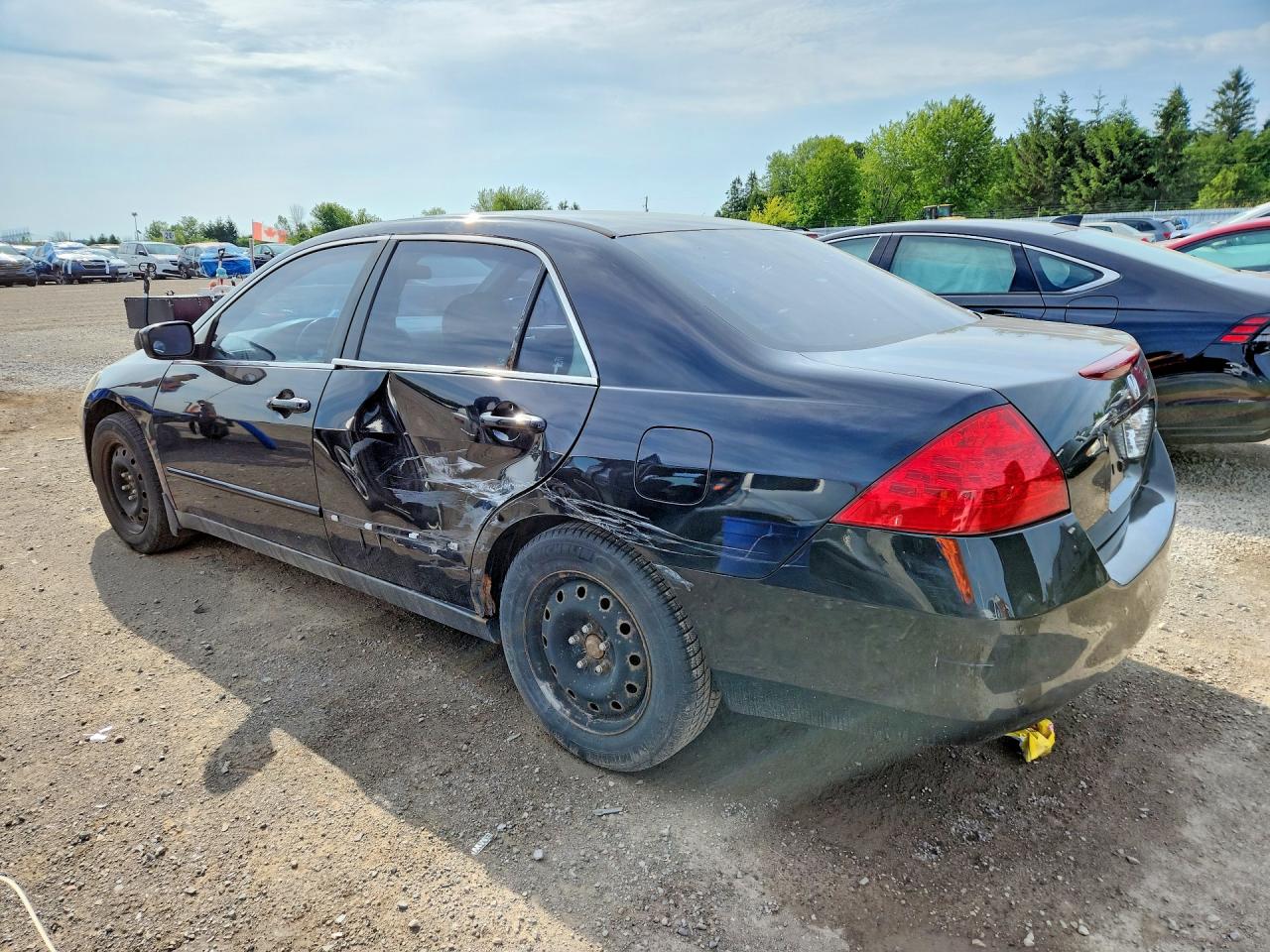 2006 Honda Accord Se Black vin: 1HGCM56376A809936