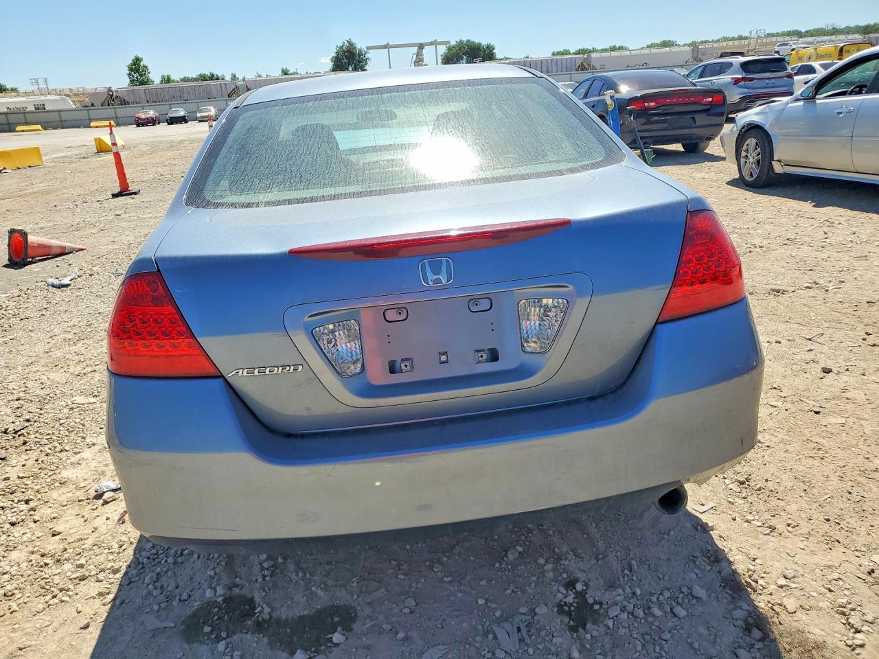 2007 Honda Accord Se Gray vin: 1HGCM56377A013897