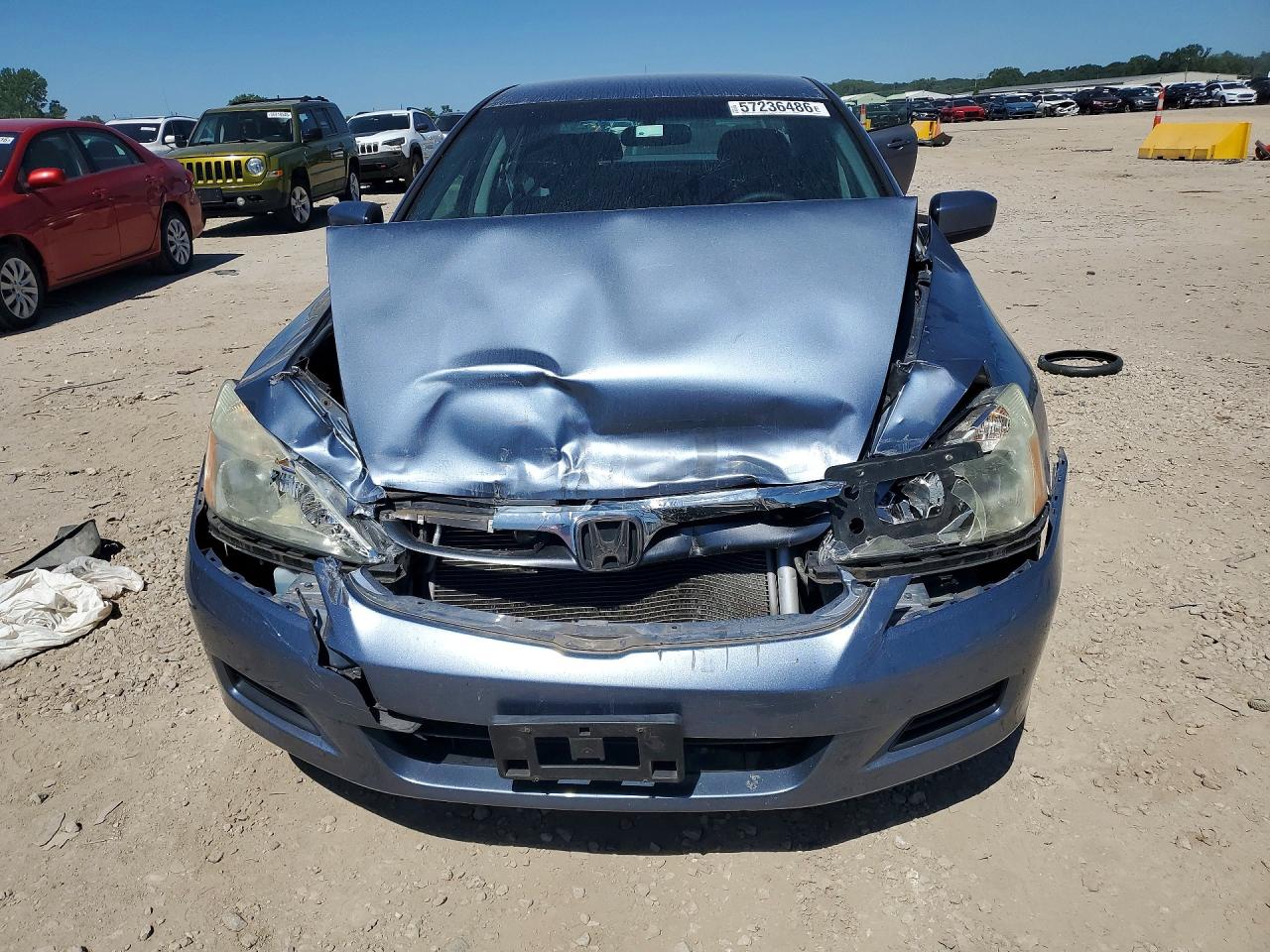 2007 Honda Accord Se Gray vin: 1HGCM56377A013897