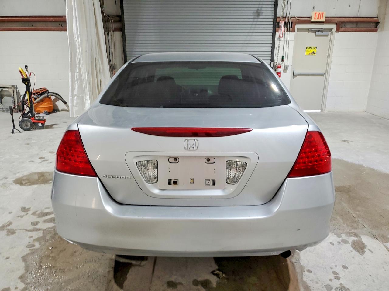 2007 Honda Accord Se Silver vin: 1HGCM56377A123204