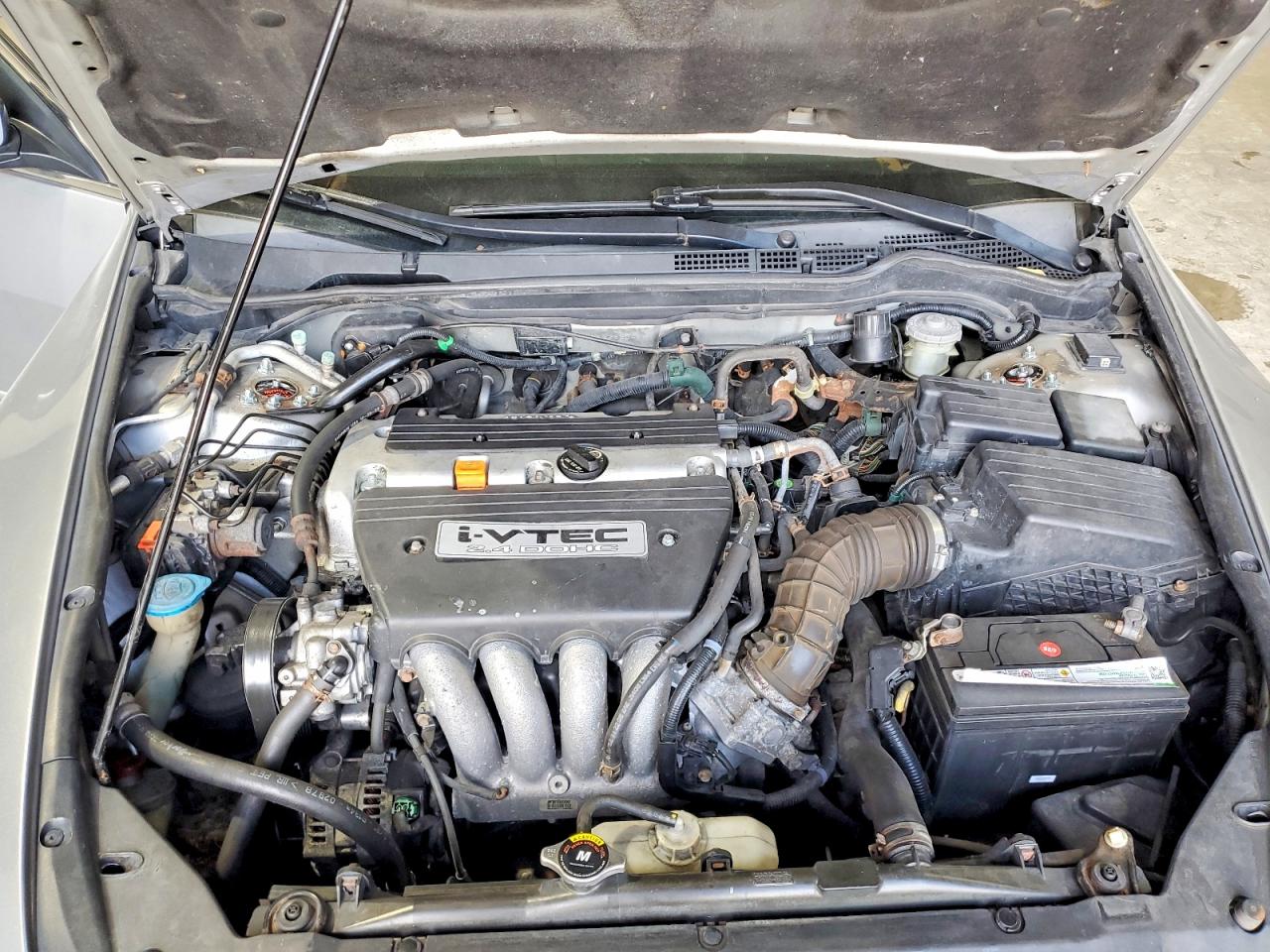 2007 Honda Accord Se Silver vin: 1HGCM56377A123204