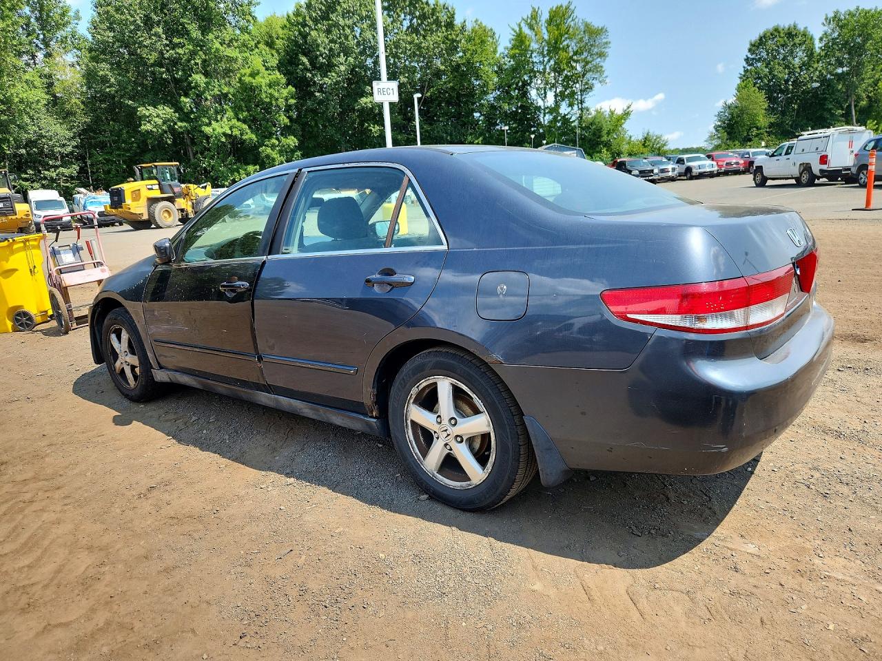 2003 Honda Accord Lx Blue vin: 1HGCM56383A042271