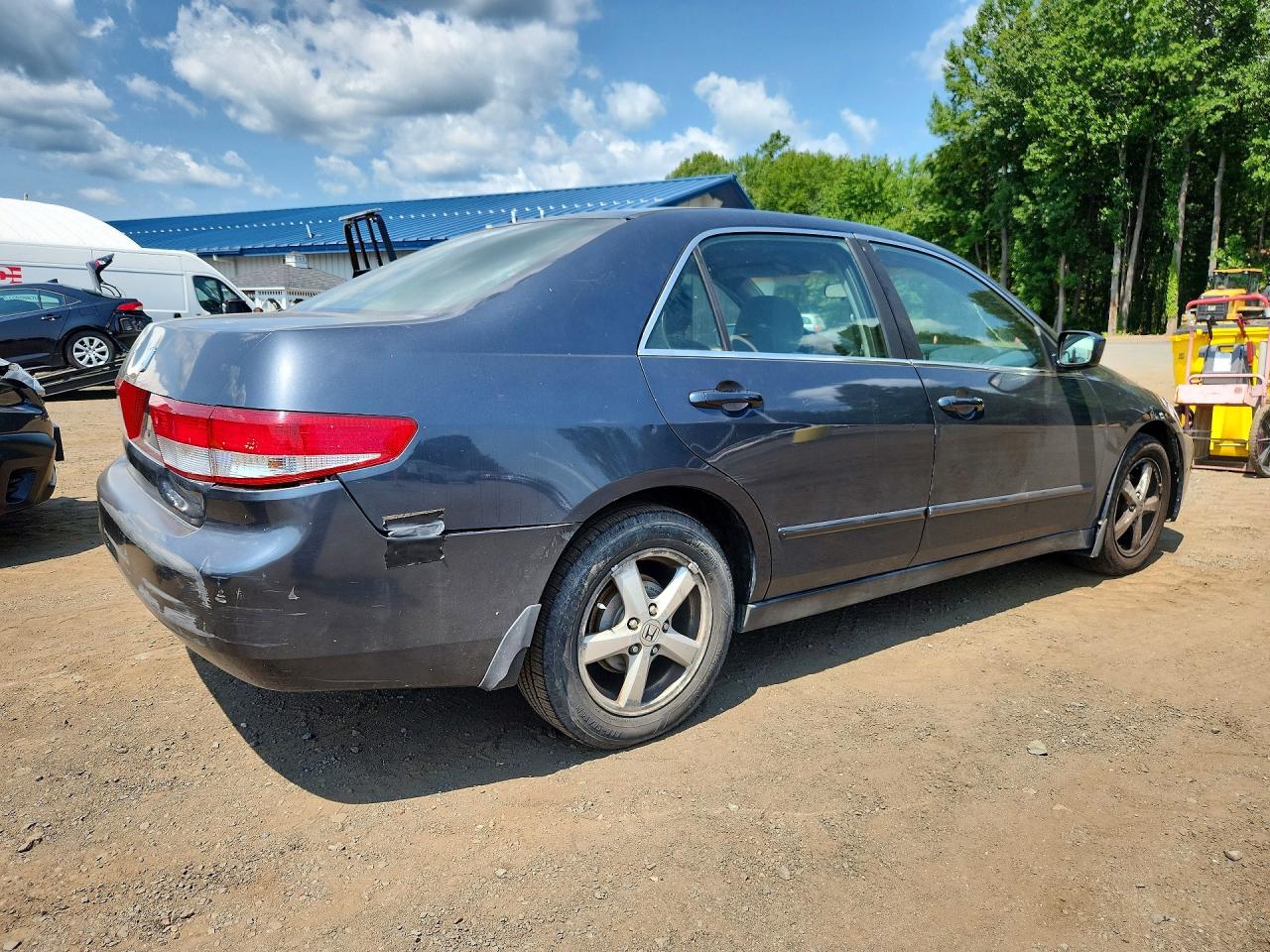 2003 Honda Accord Lx Blue vin: 1HGCM56383A042271