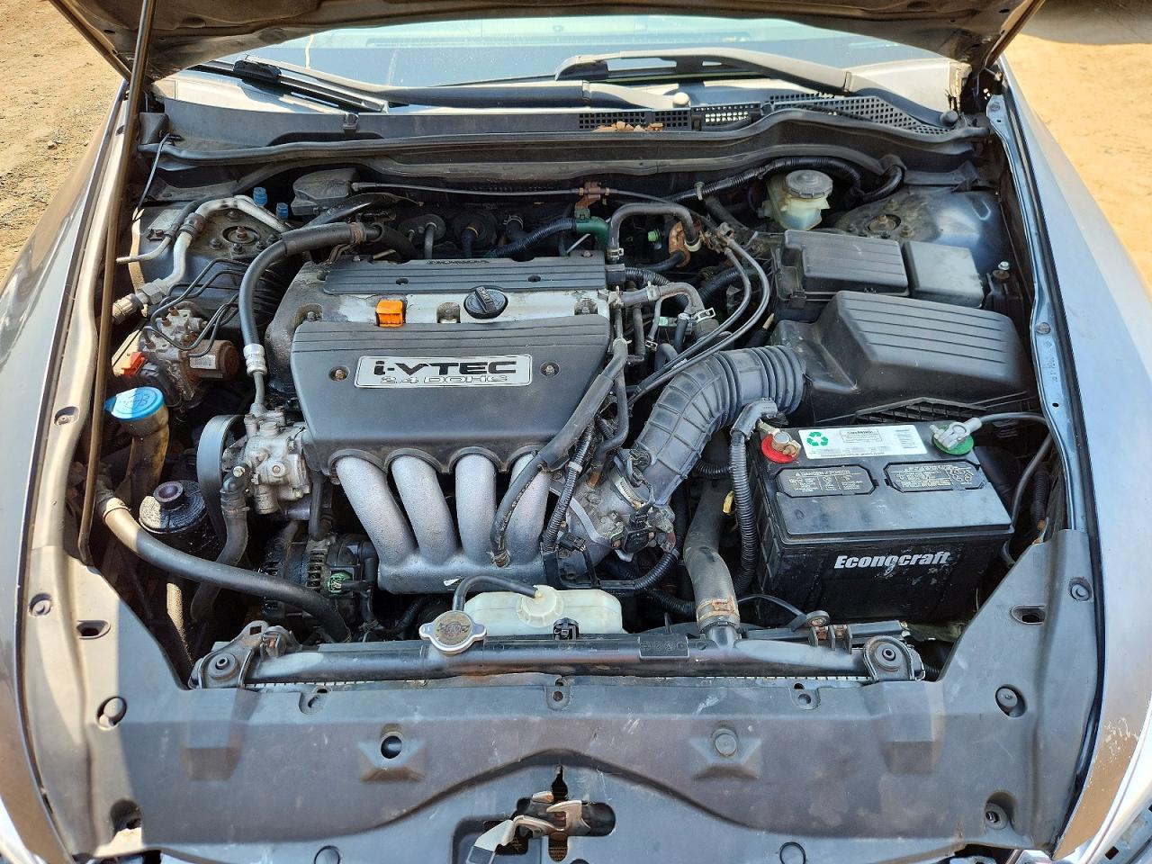 2003 Honda Accord Lx Blue vin: 1HGCM56383A042271