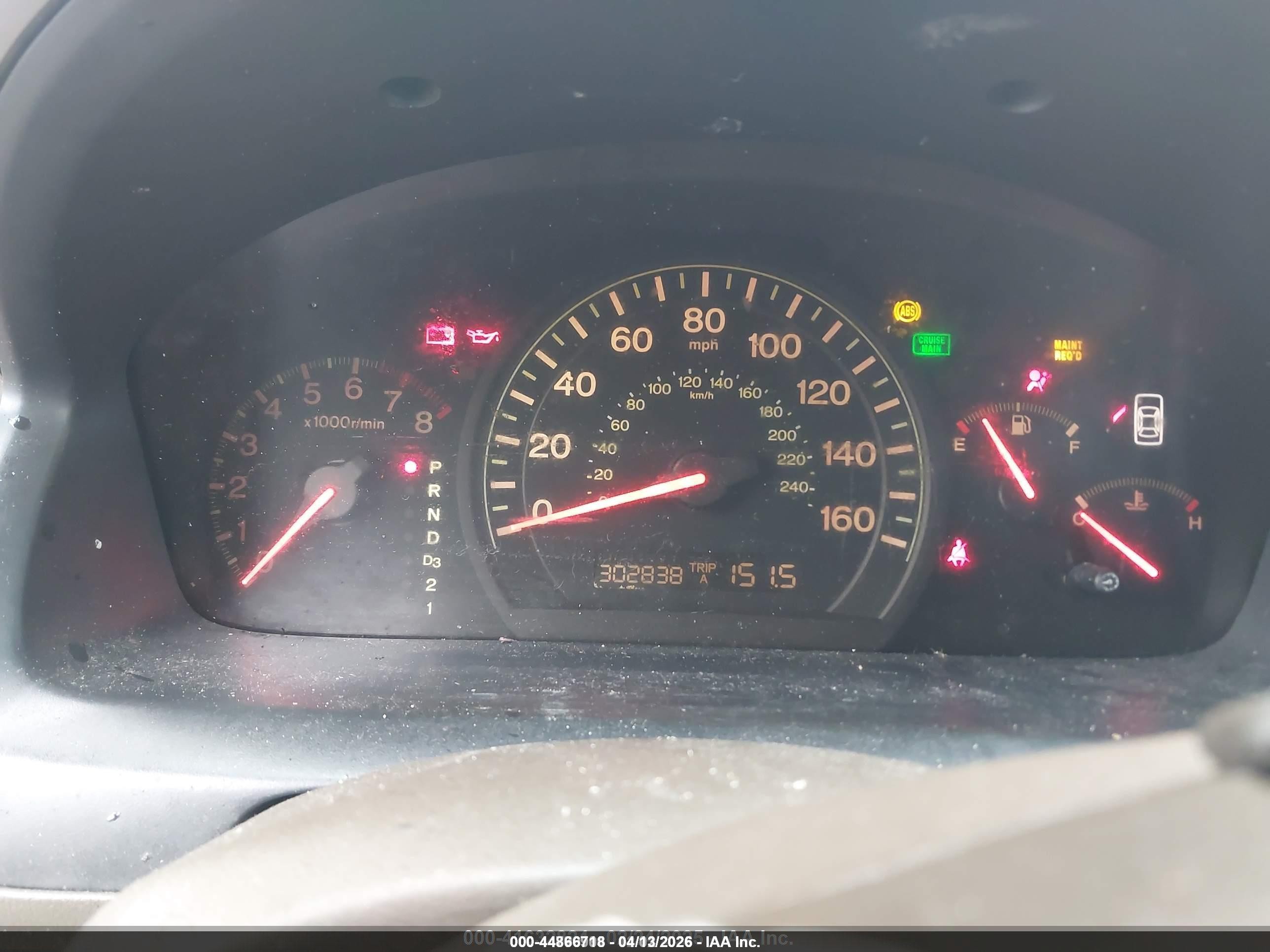2004 Honda Accord 2.4 Lx Gray vin: 1HGCM56384A045026