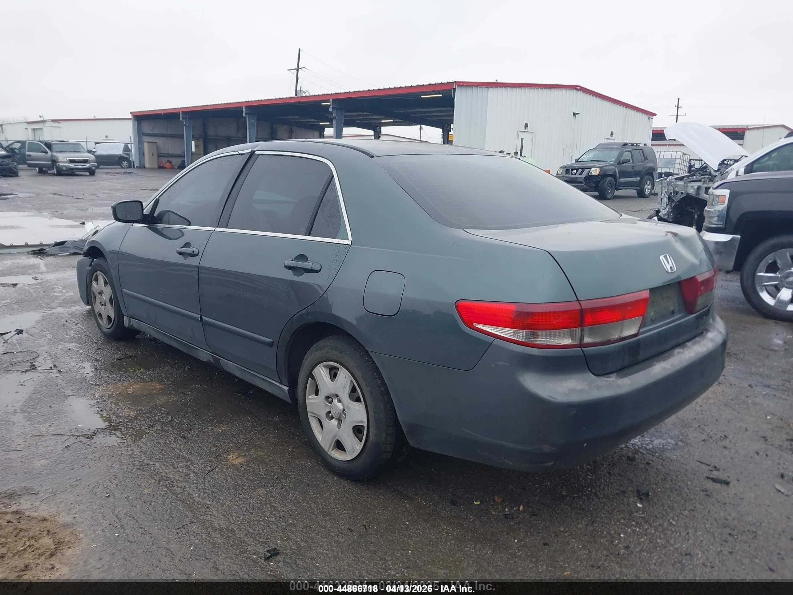 2004 Honda Accord 2.4 Lx Gray vin: 1HGCM56384A045026