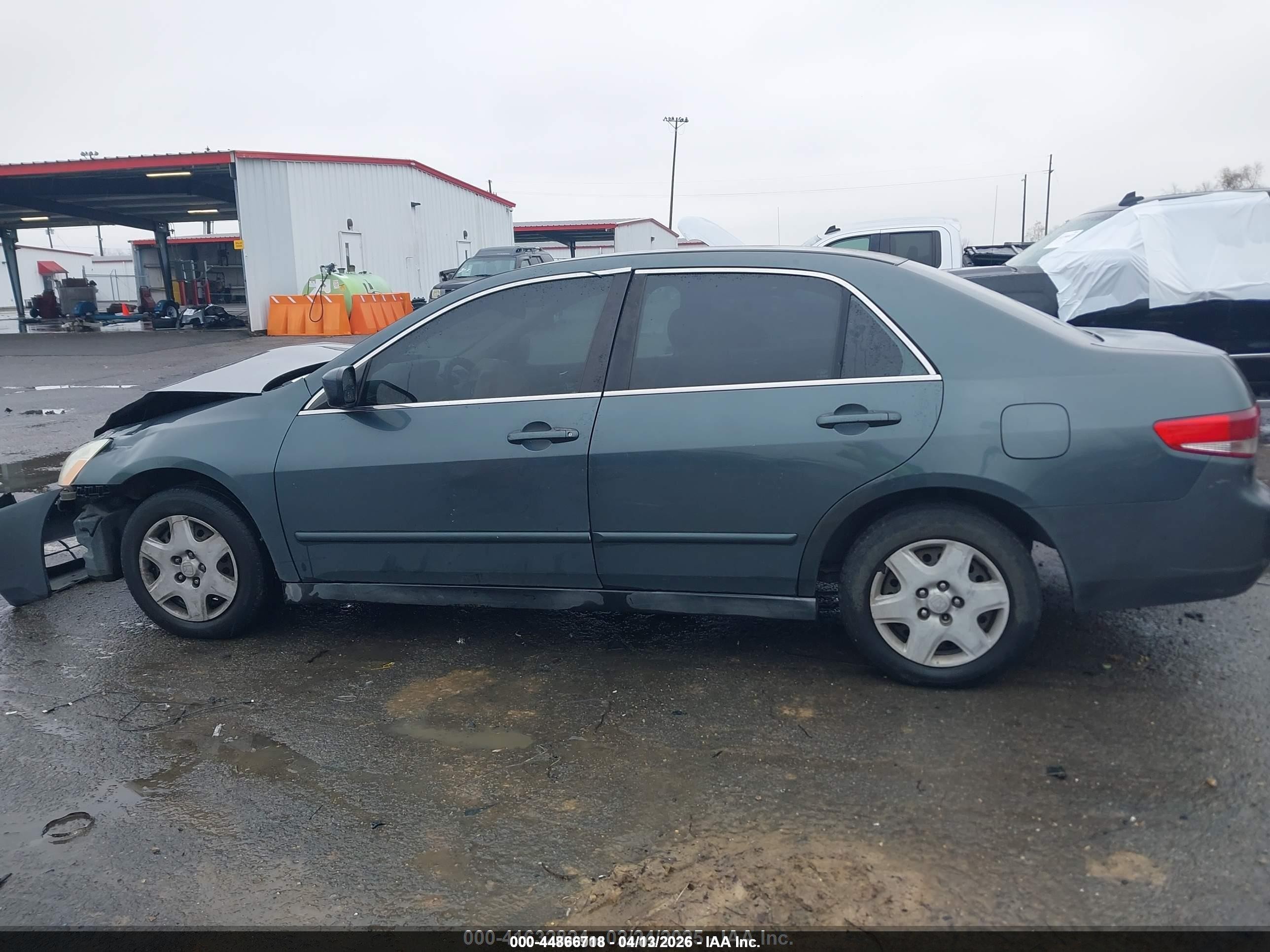 2004 Honda Accord 2.4 Lx Gray vin: 1HGCM56384A045026