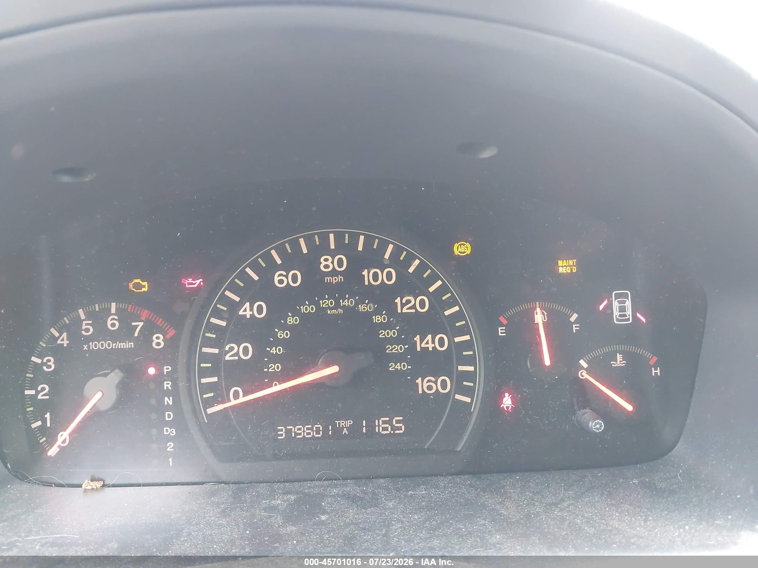 2004 Honda Accord 2.4 Lx Blue vin: 1HGCM56384A056382