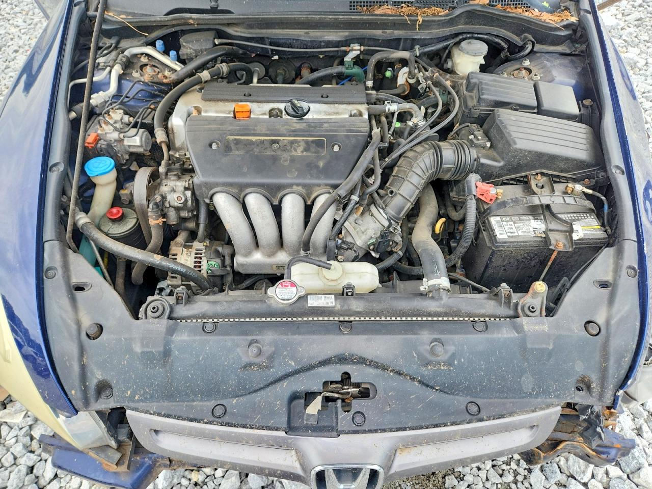 2004 Honda Accord Lx Blue vin: 1HGCM56384A059654