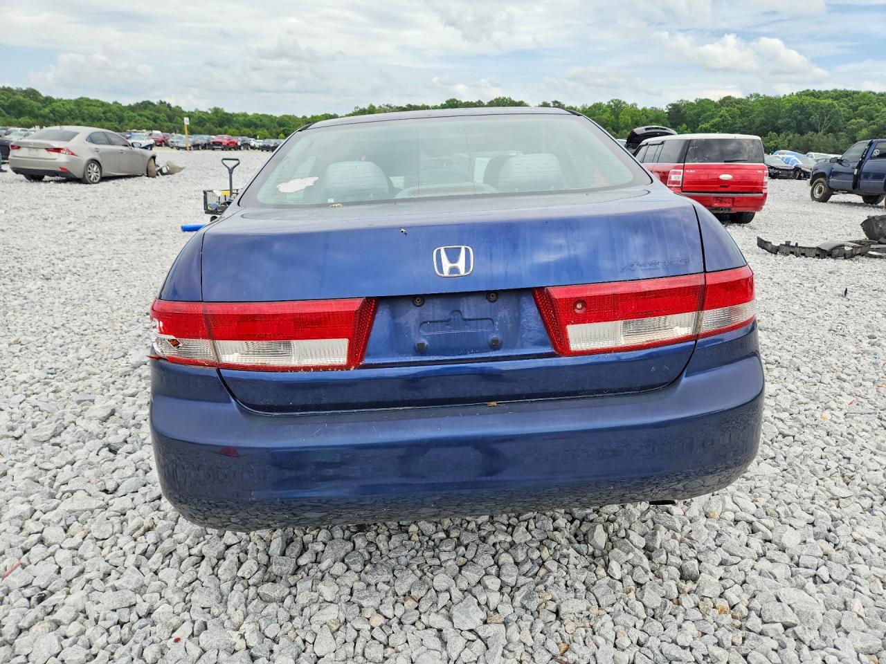 2004 Honda Accord Lx Blue vin: 1HGCM56384A059654