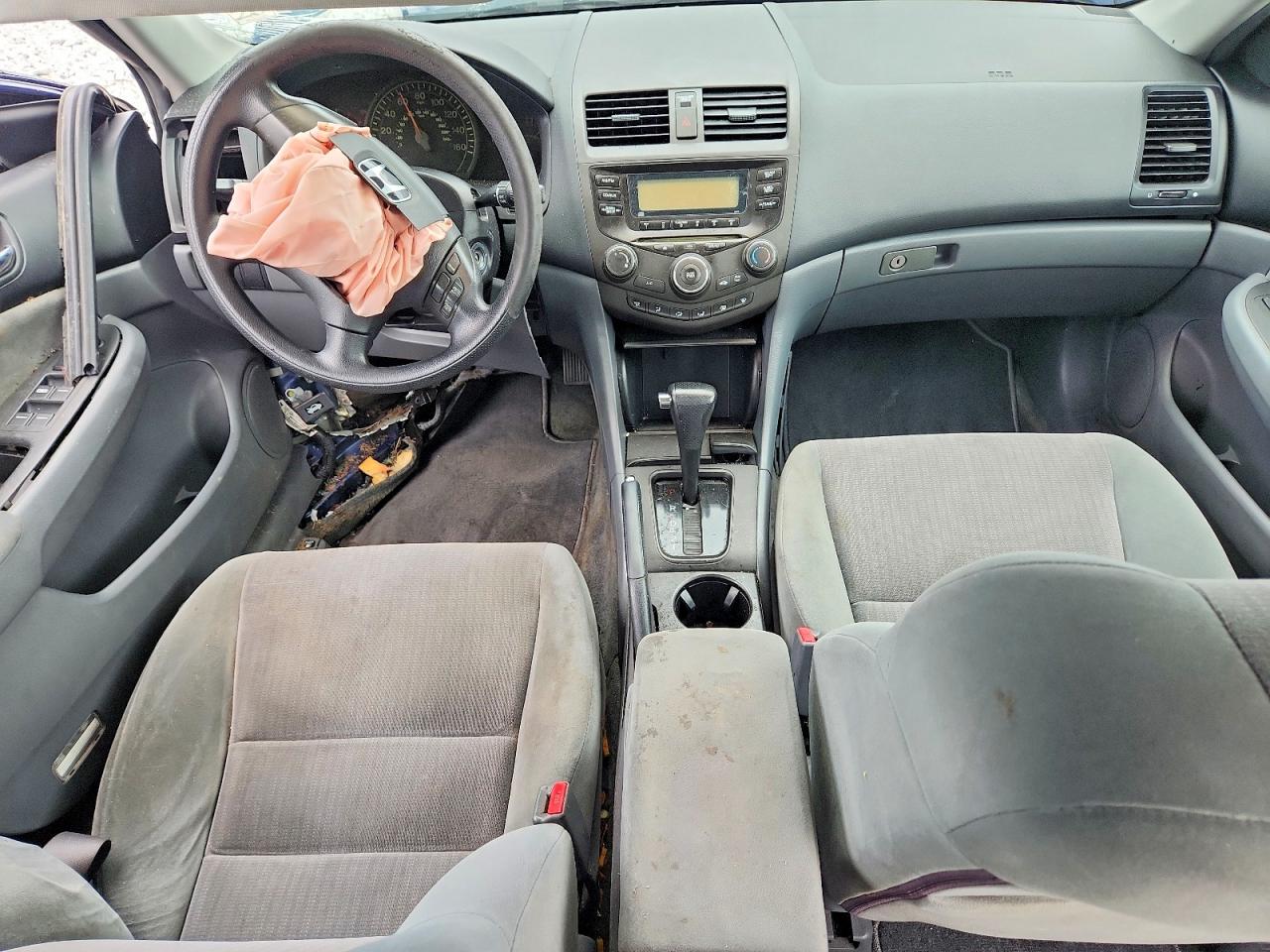 2004 Honda Accord Lx Blue vin: 1HGCM56384A059654