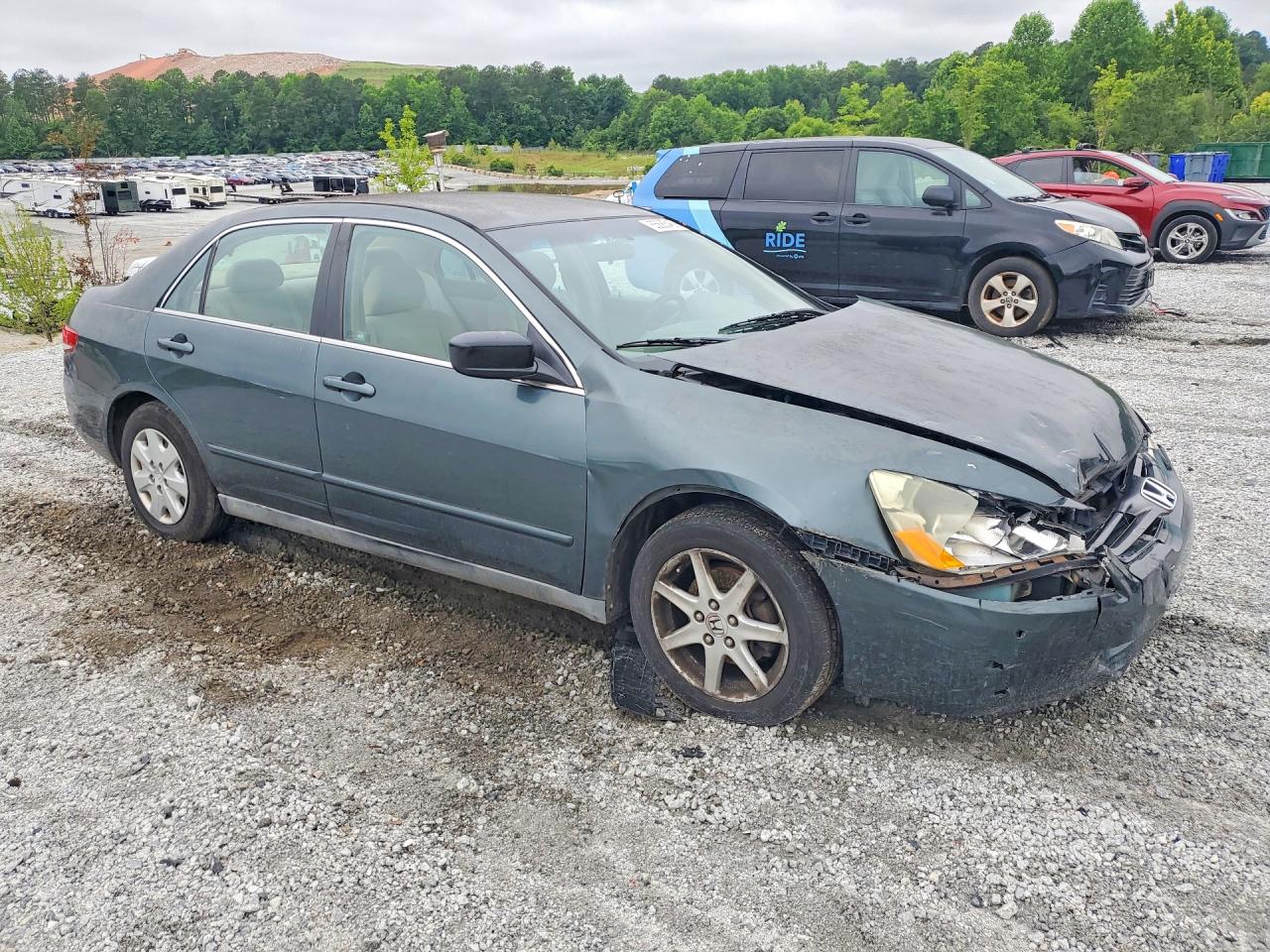 2004 Honda Accord Lx Green vin: 1HGCM56384A100526