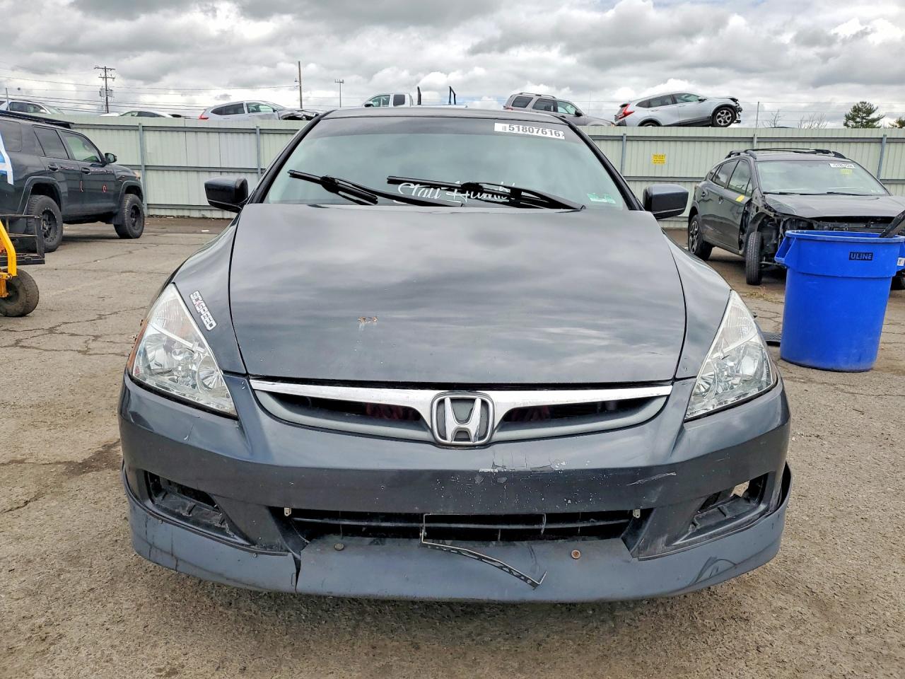 2004 Honda Accord Lx Серый vin: 1HGCM56384A134191