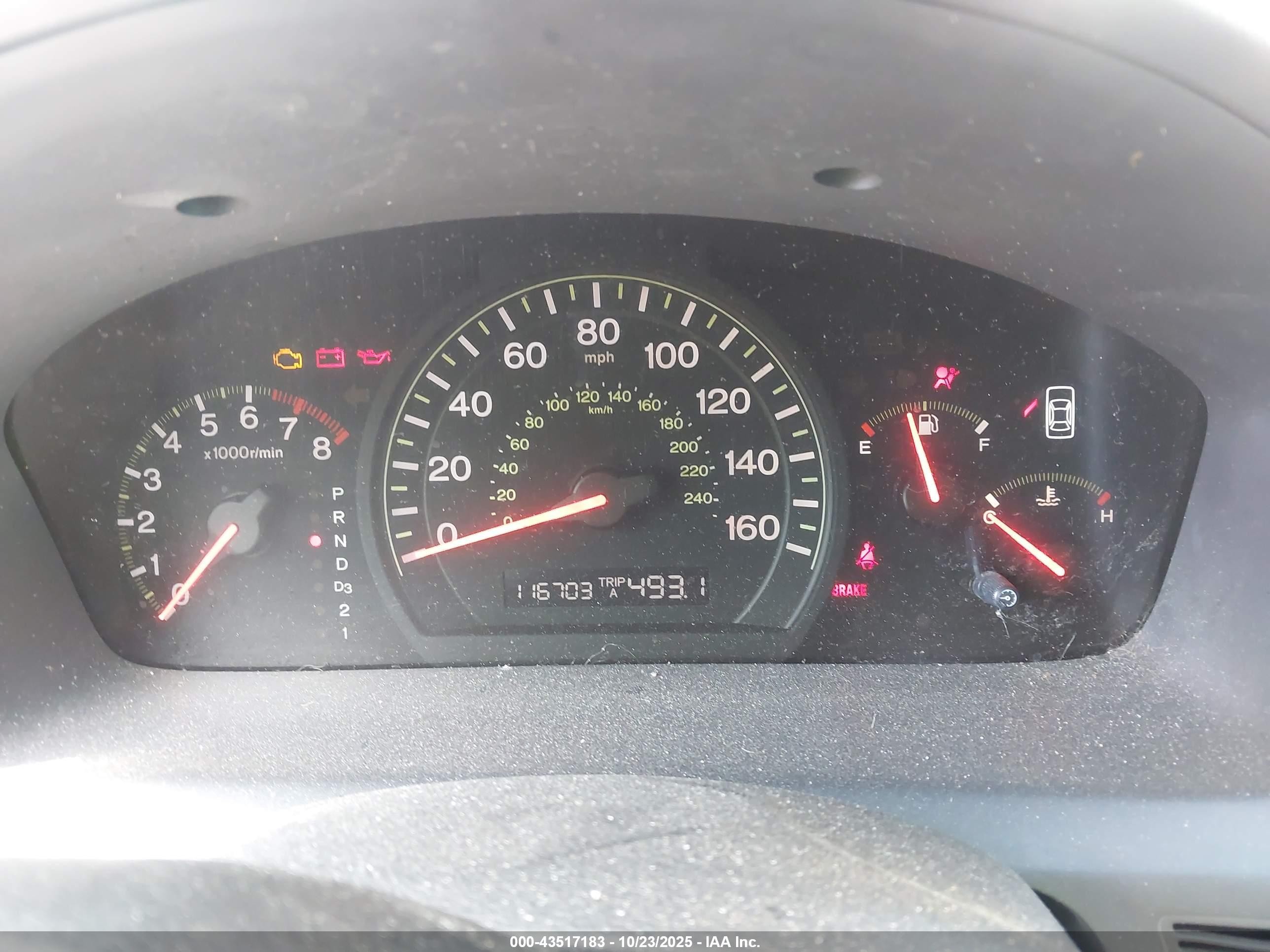 2004 Honda Accord 2.4 Lx Blue vin: 1HGCM56384A170611