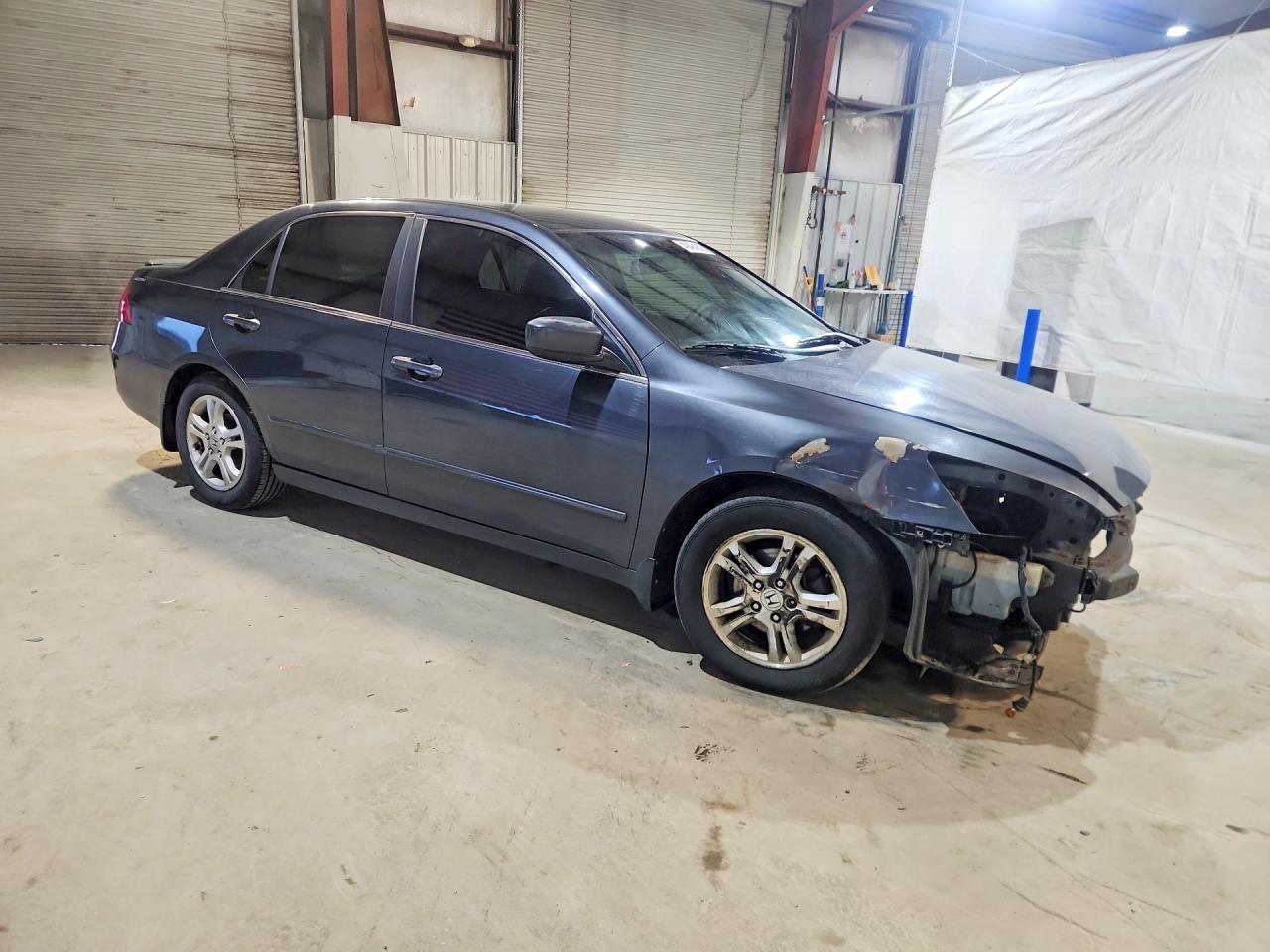 2006 Honda Accord Se Blue vin: 1HGCM56386A058717