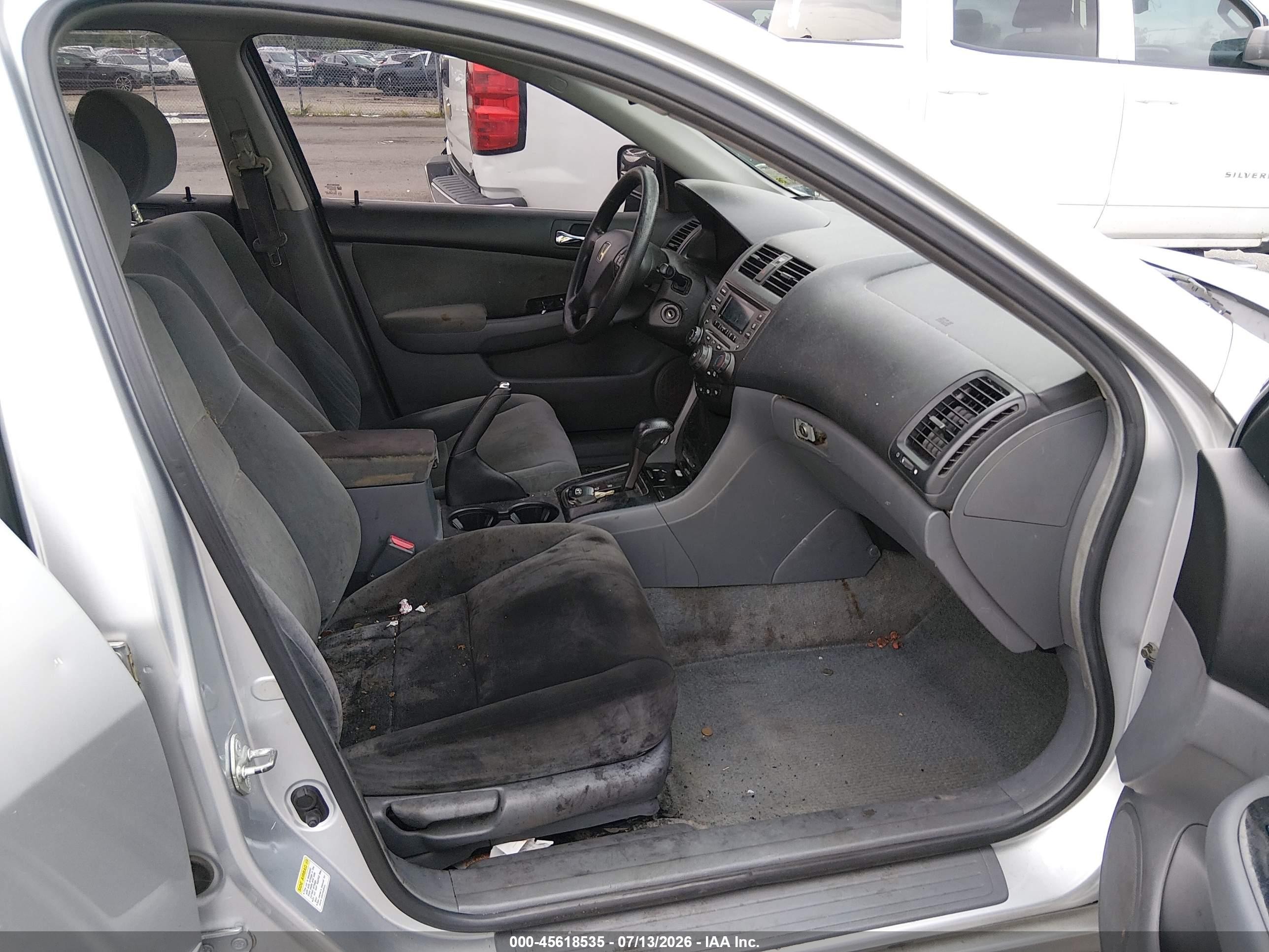 2006 Honda Accord 2.4 Se Gray vin: 1HGCM56386A110556