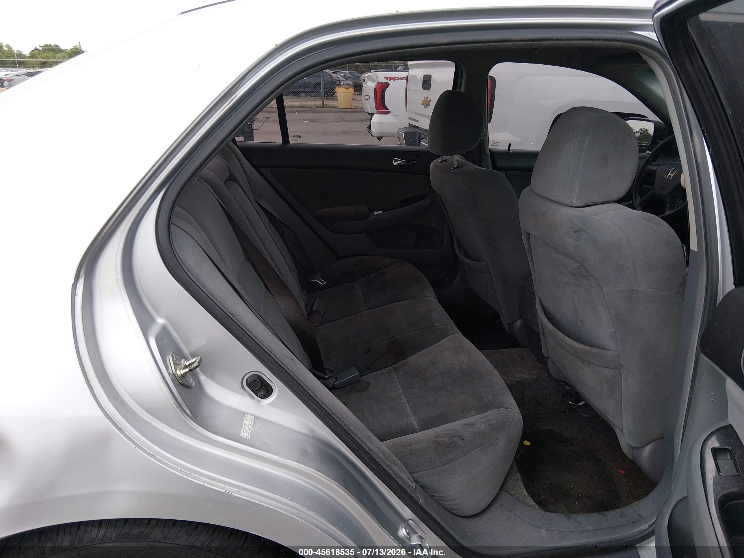 2006 Honda Accord 2.4 Se Gray vin: 1HGCM56386A110556