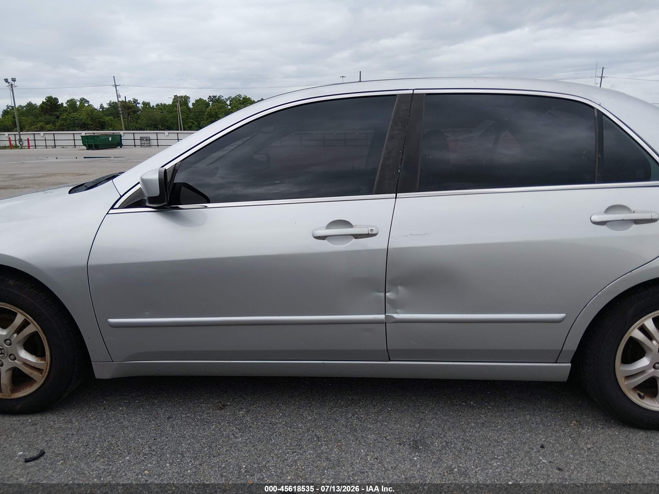 2006 Honda Accord 2.4 Se Gray vin: 1HGCM56386A110556
