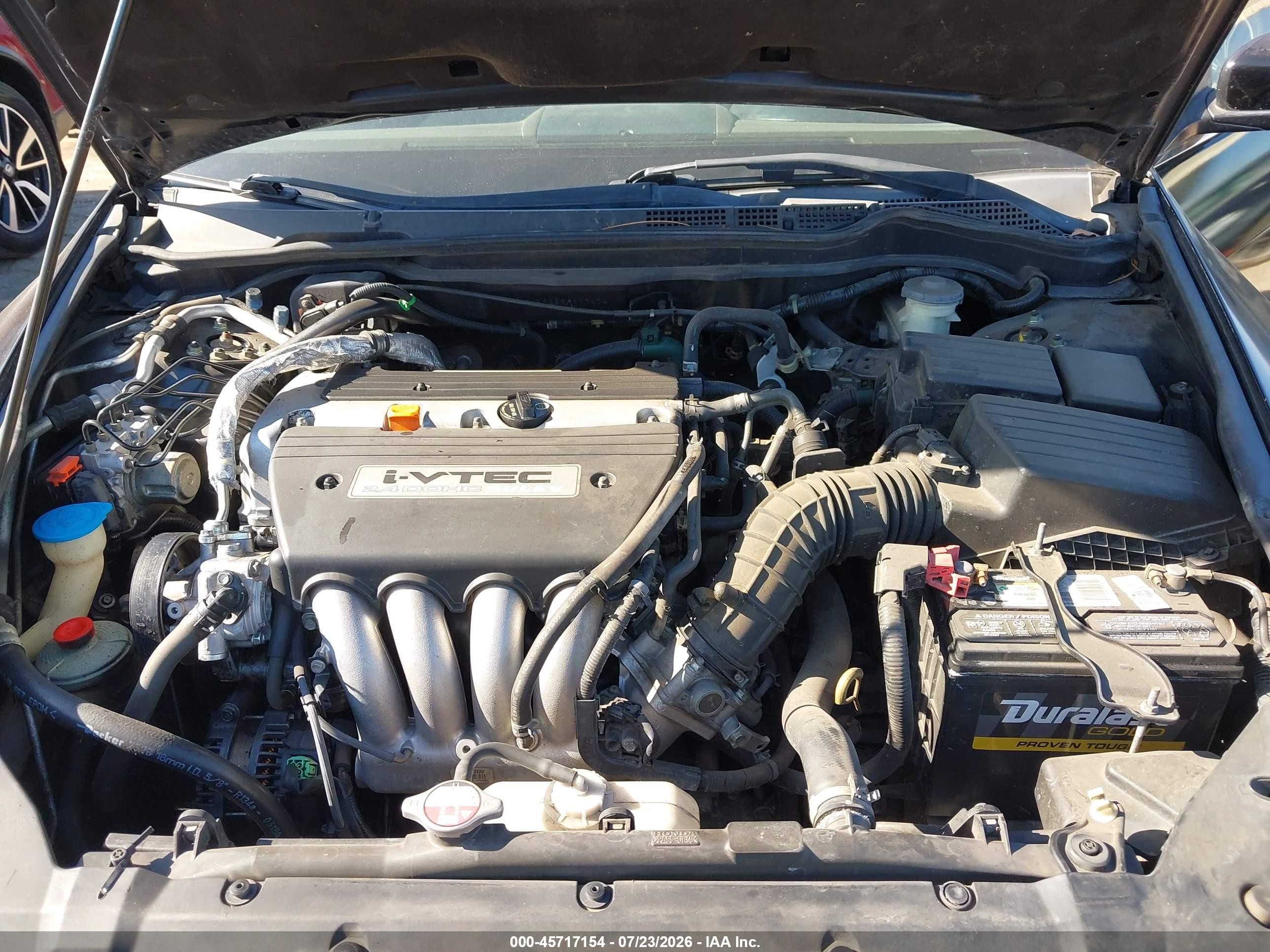 2006 Honda Accord 2.4 Se Black vin: 1HGCM56386A117474
