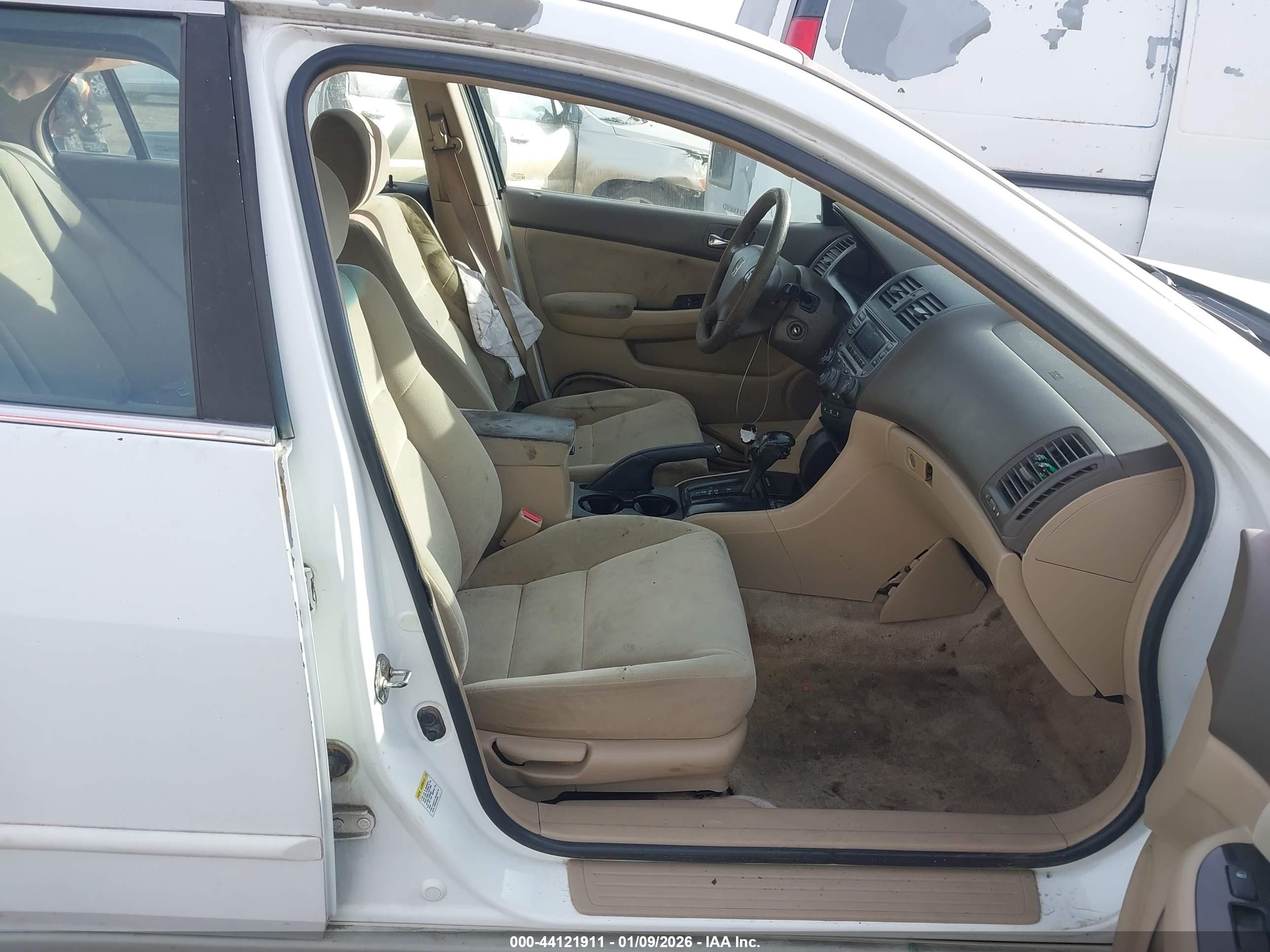 2006 Honda Accord 2.4 Se White vin: 1HGCM56386A150443