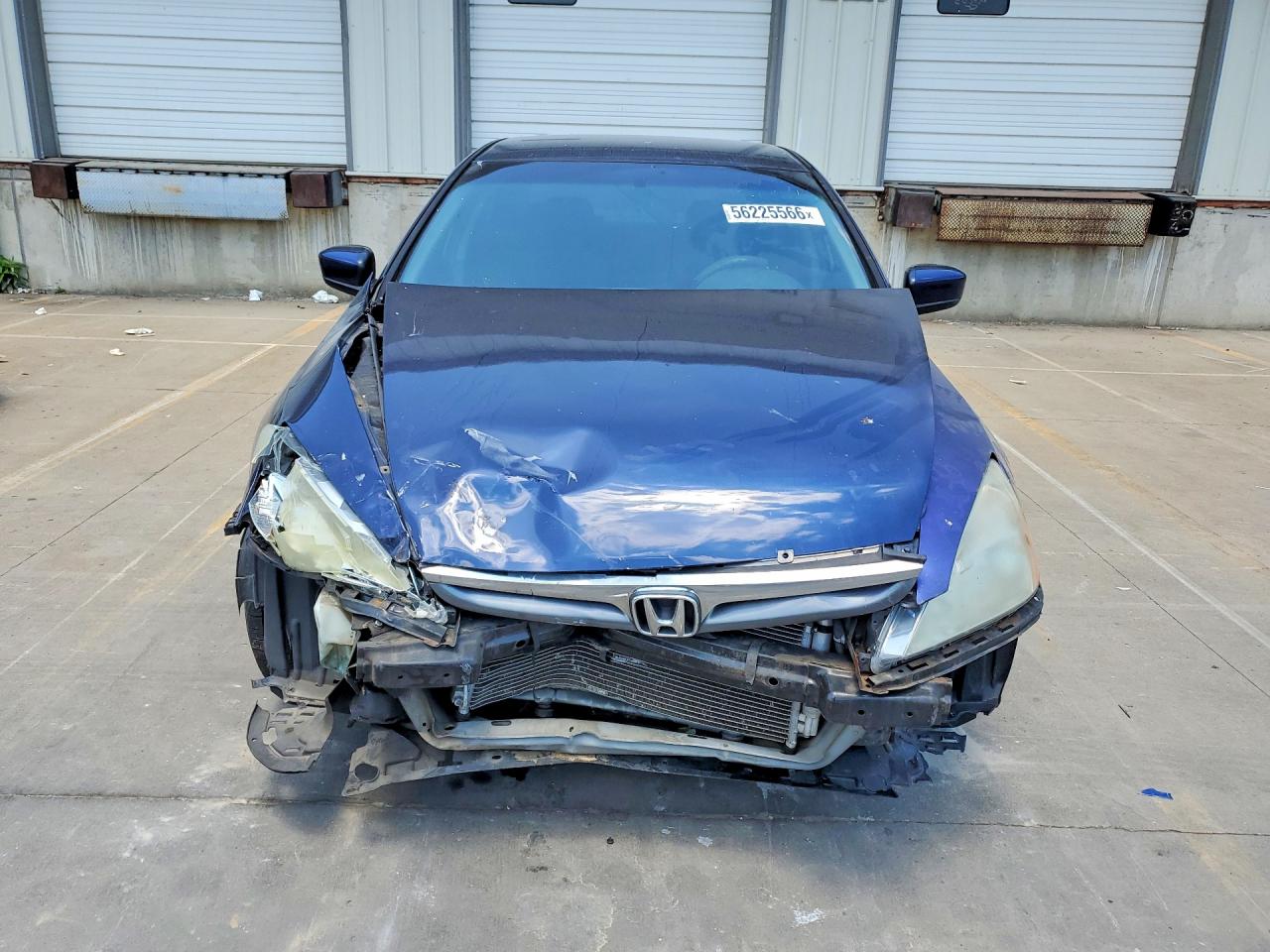 2006 Honda Accord Se Blue vin: 1HGCM56386A161443