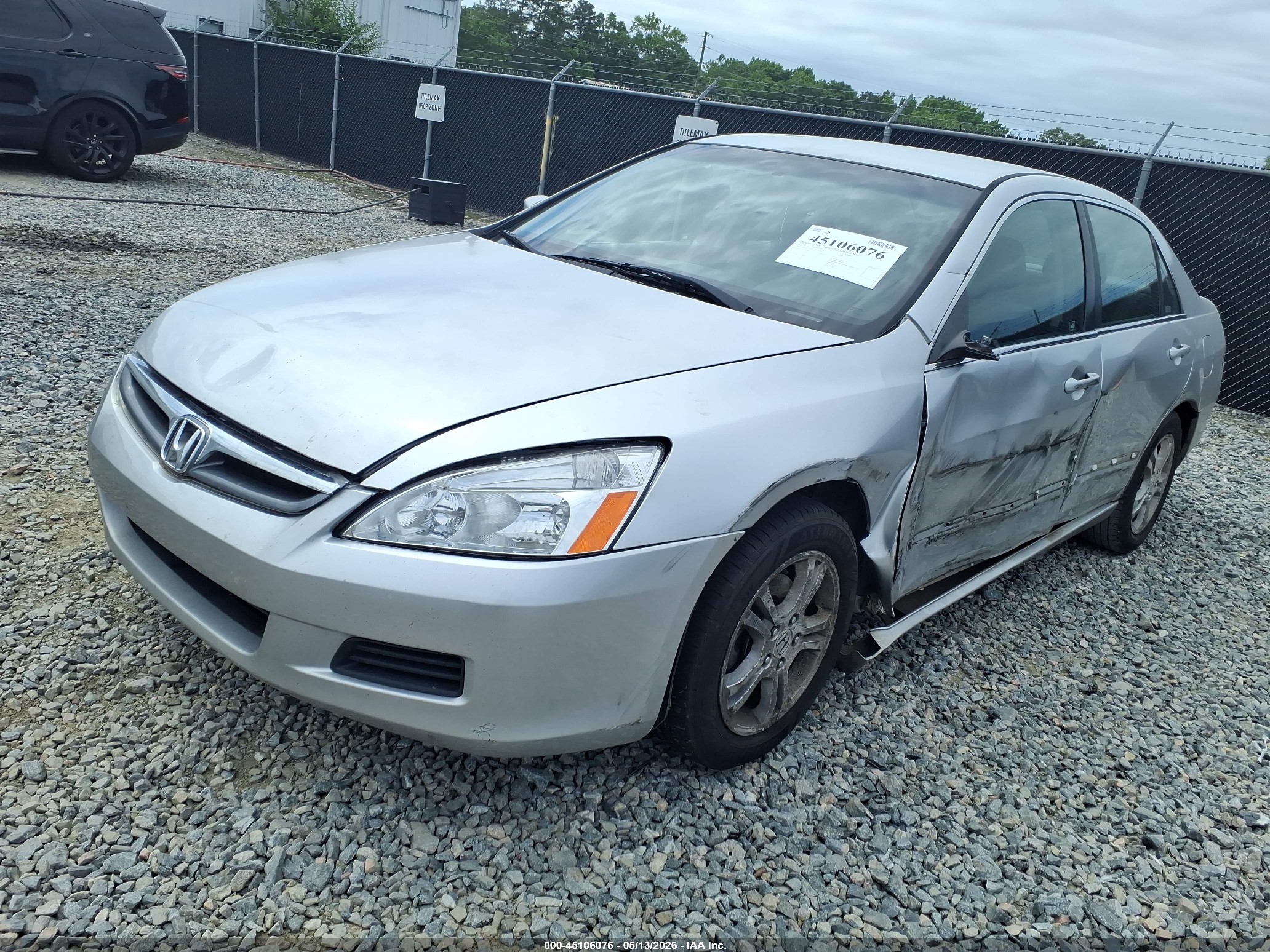 2007 Honda Accord 2.4 Se Silver vin: 1HGCM56387A027291