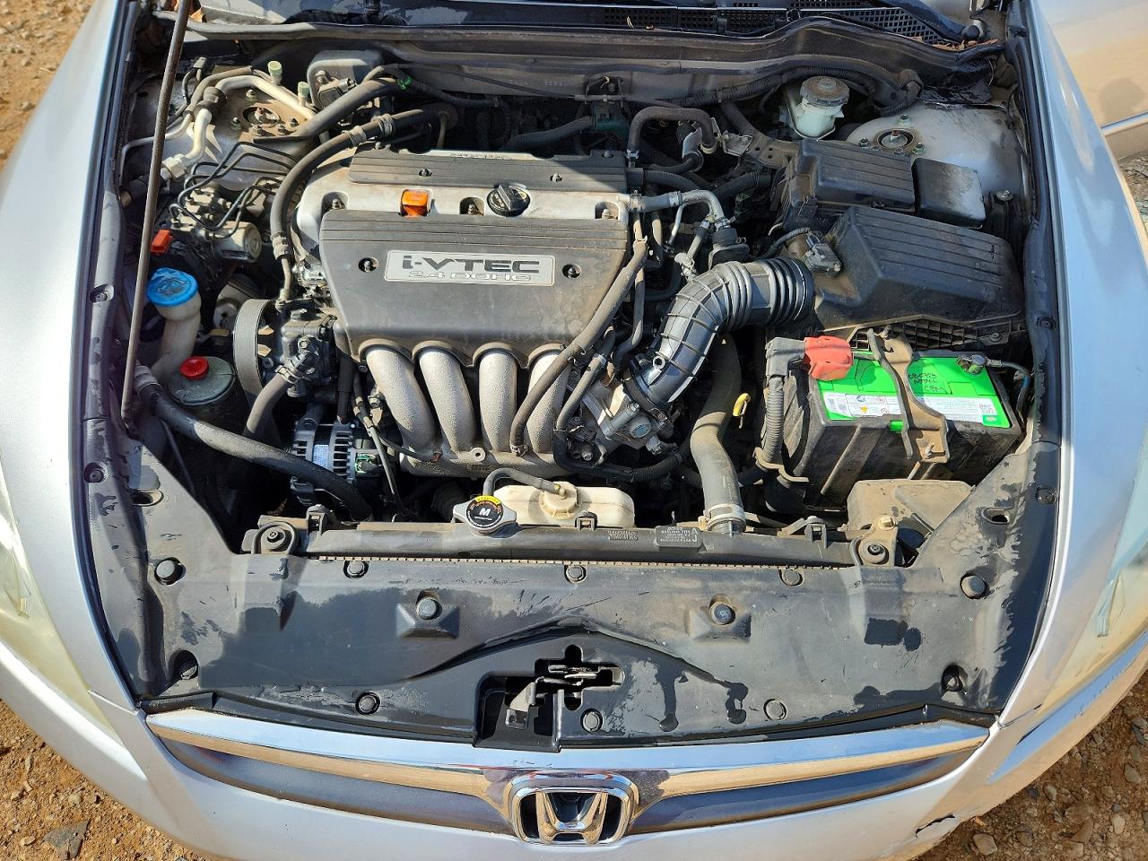 2007 Honda Accord Se Silver vin: 1HGCM56387A135524