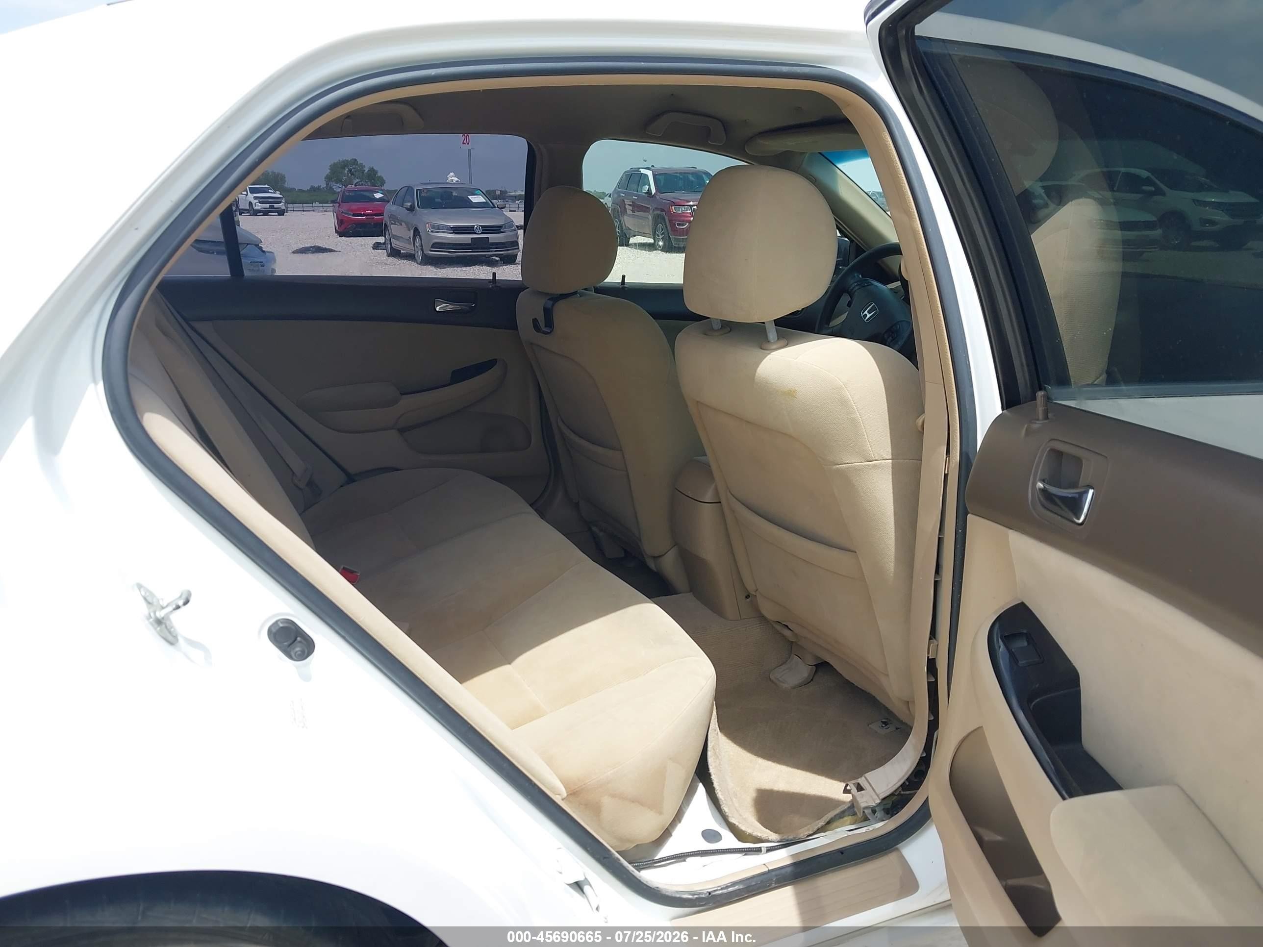 2007 Honda Accord 2.4 Se White vin: 1HGCM56387A174839