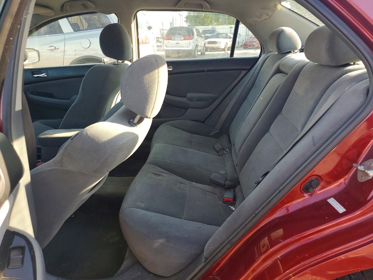 2007 Honda Accord Se Maroon vin: 1HGCM56387A194637