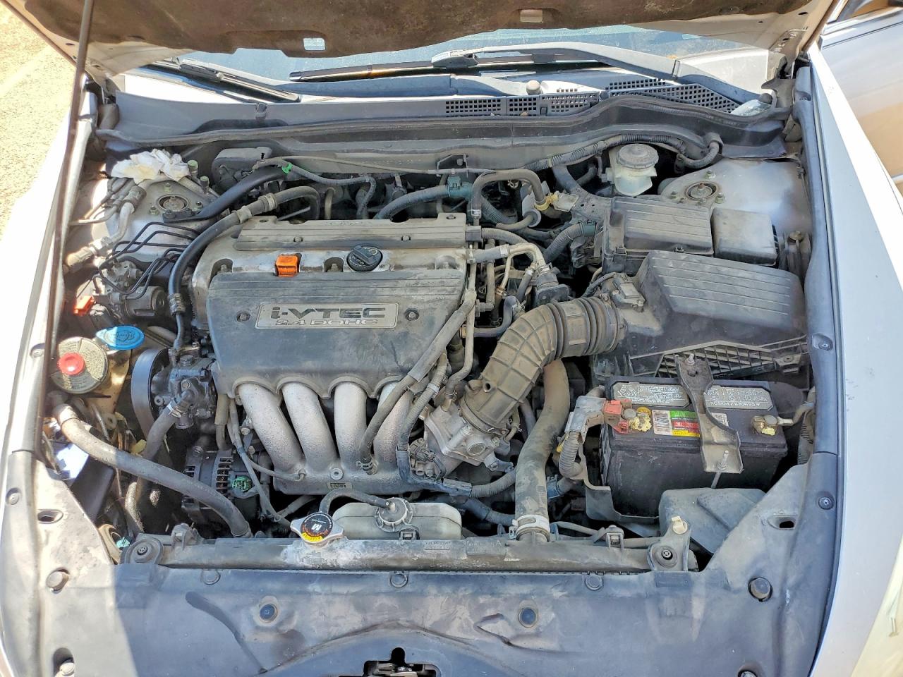 2007 Honda Accord Se Silver vin: 1HGCM56387A213817