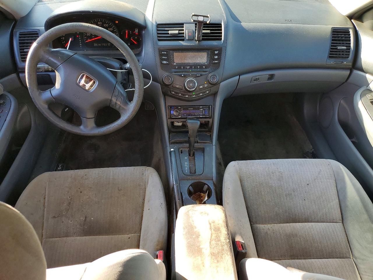 2003 Honda Accord Ex Blue vin: 1HGCM56393A035006