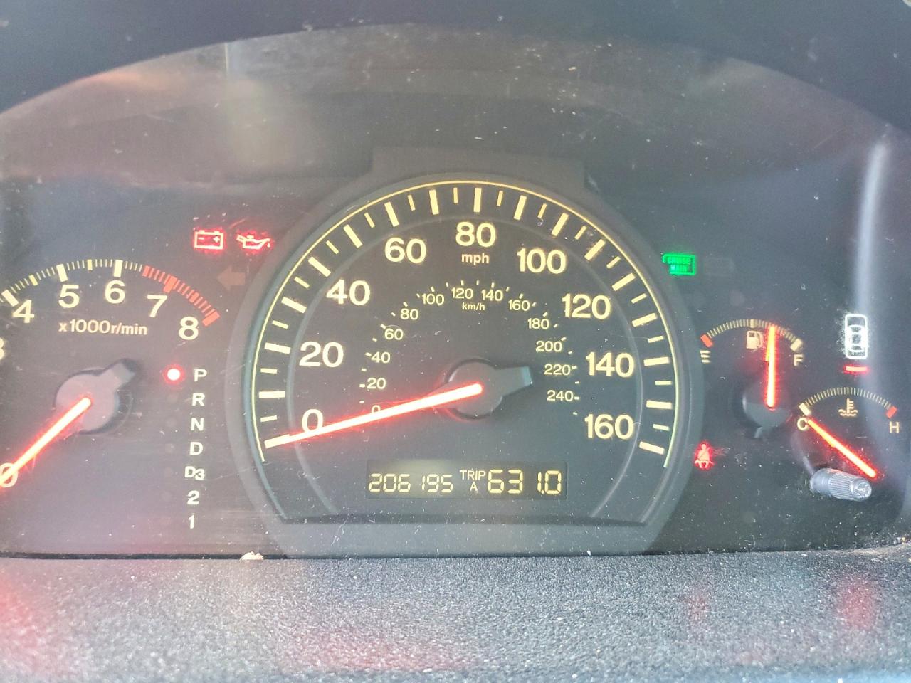 2003 Honda Accord Ex Blue vin: 1HGCM56393A035006