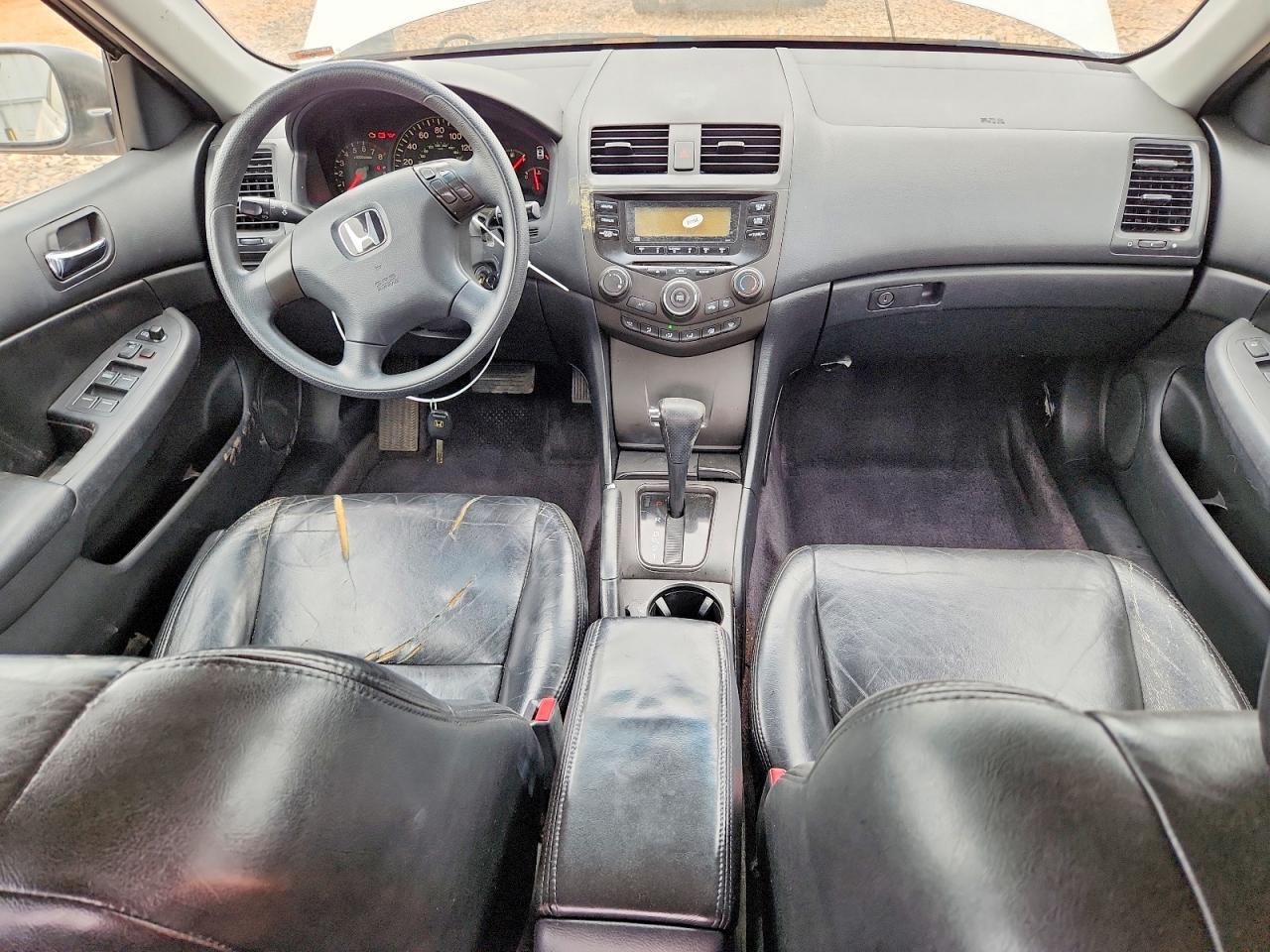 2003 Honda Accord Lx Silver vin: 1HGCM56393A054896