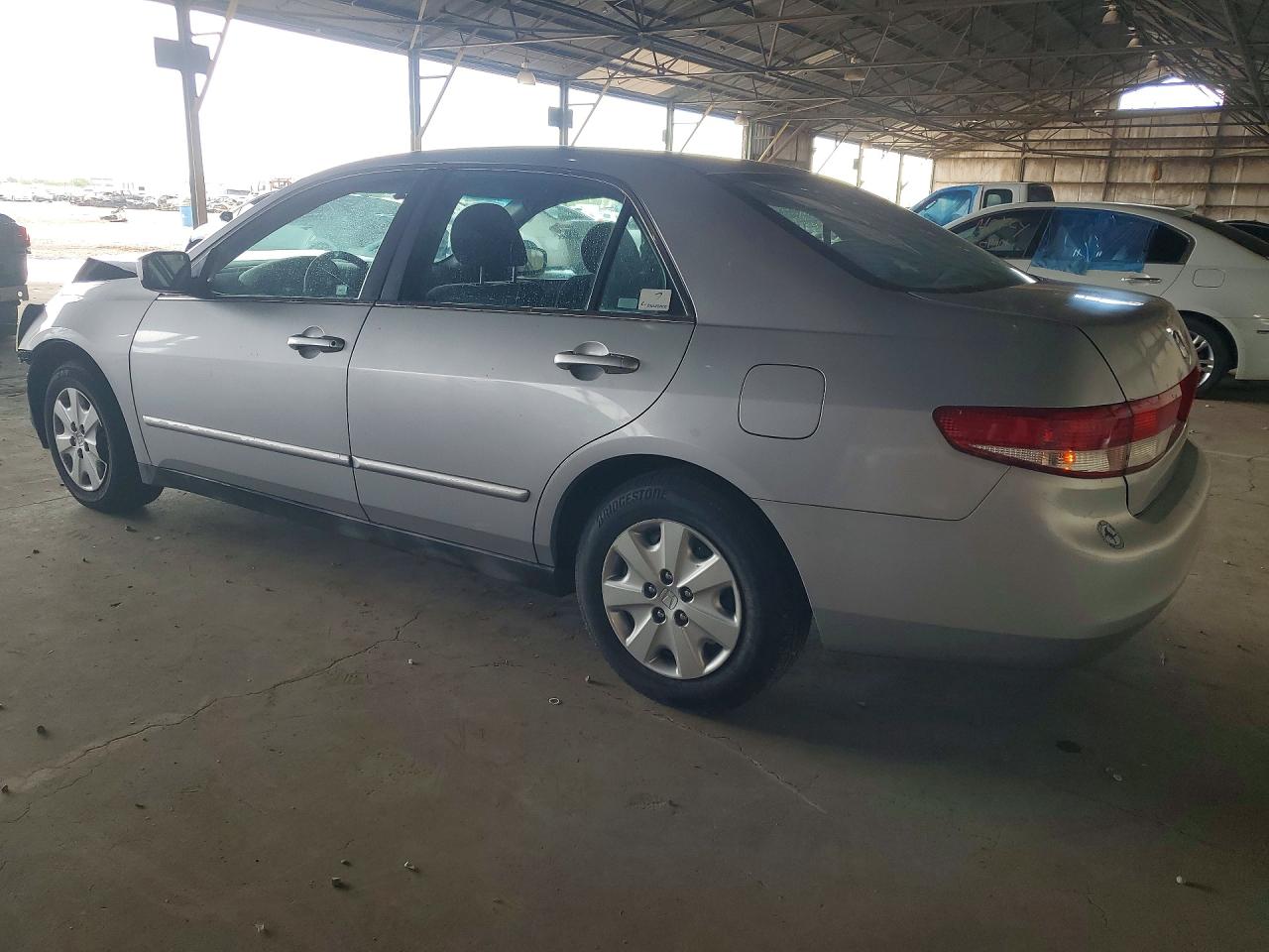 2004 Honda Accord Lx Silver vin: 1HGCM56394A016831