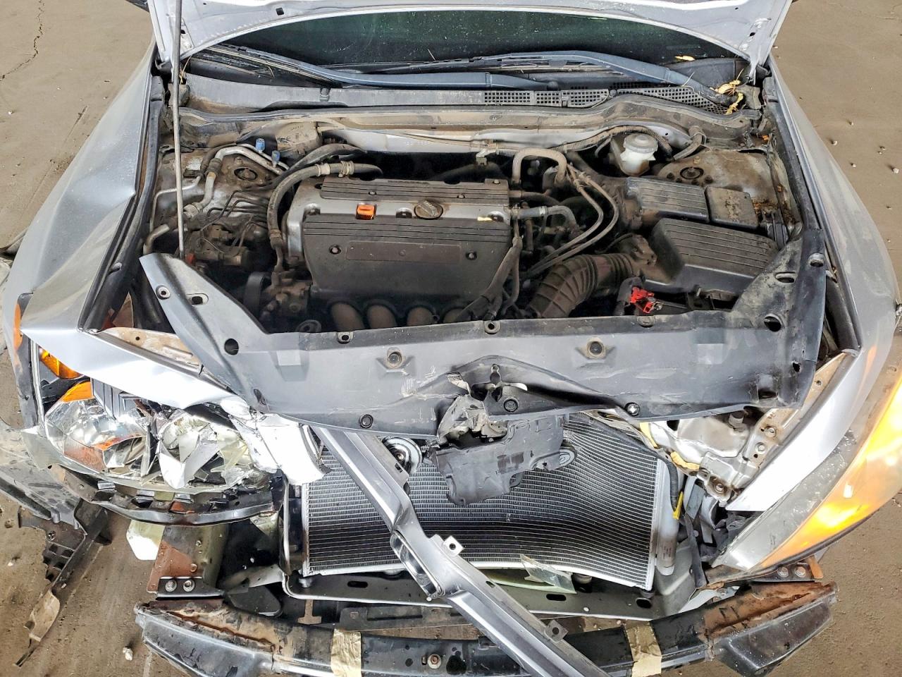 2004 Honda Accord Lx Silver vin: 1HGCM56394A016831