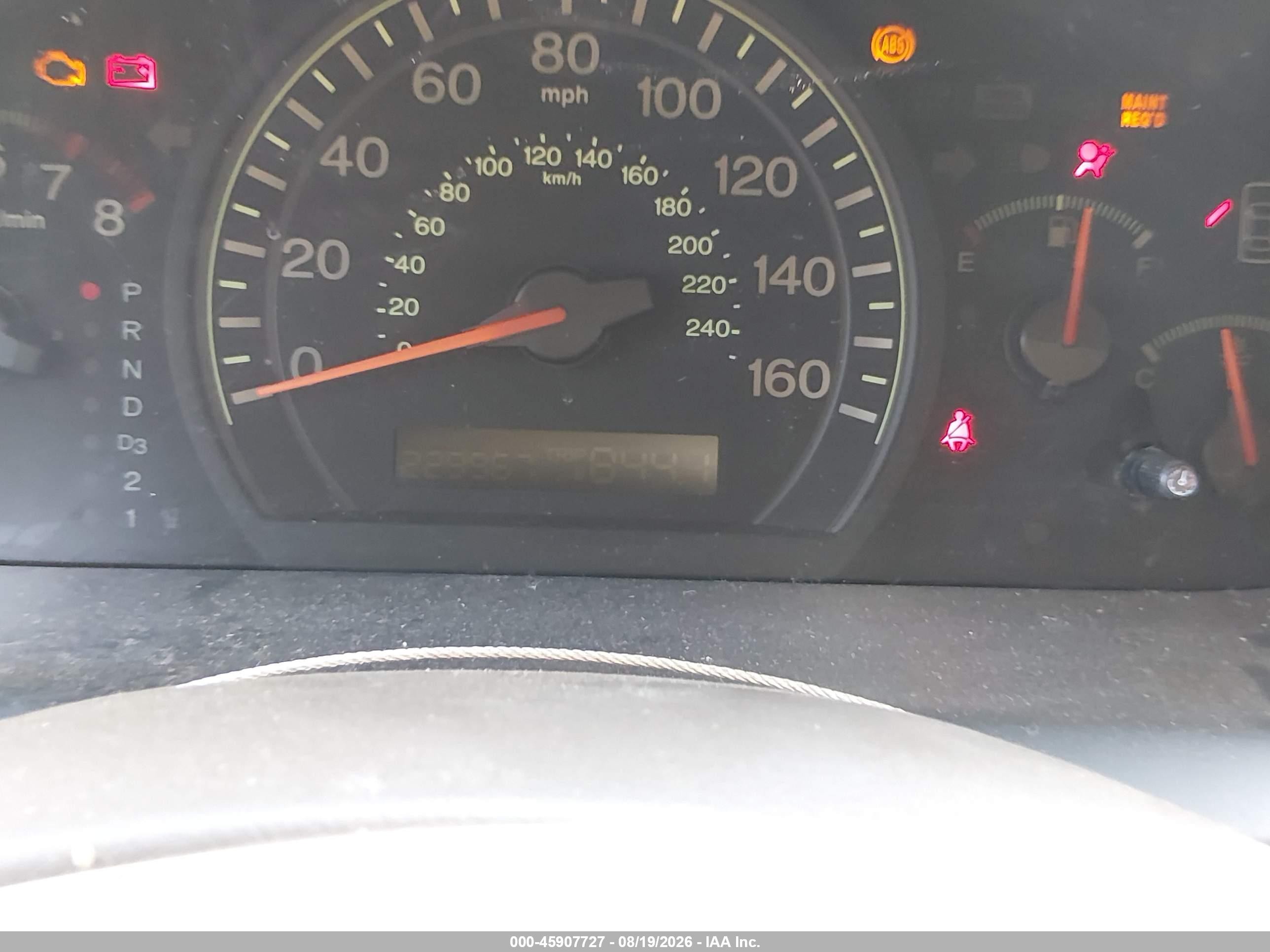 2004 Honda Accord 2.4 Lx Black vin: 1HGCM56394A047562