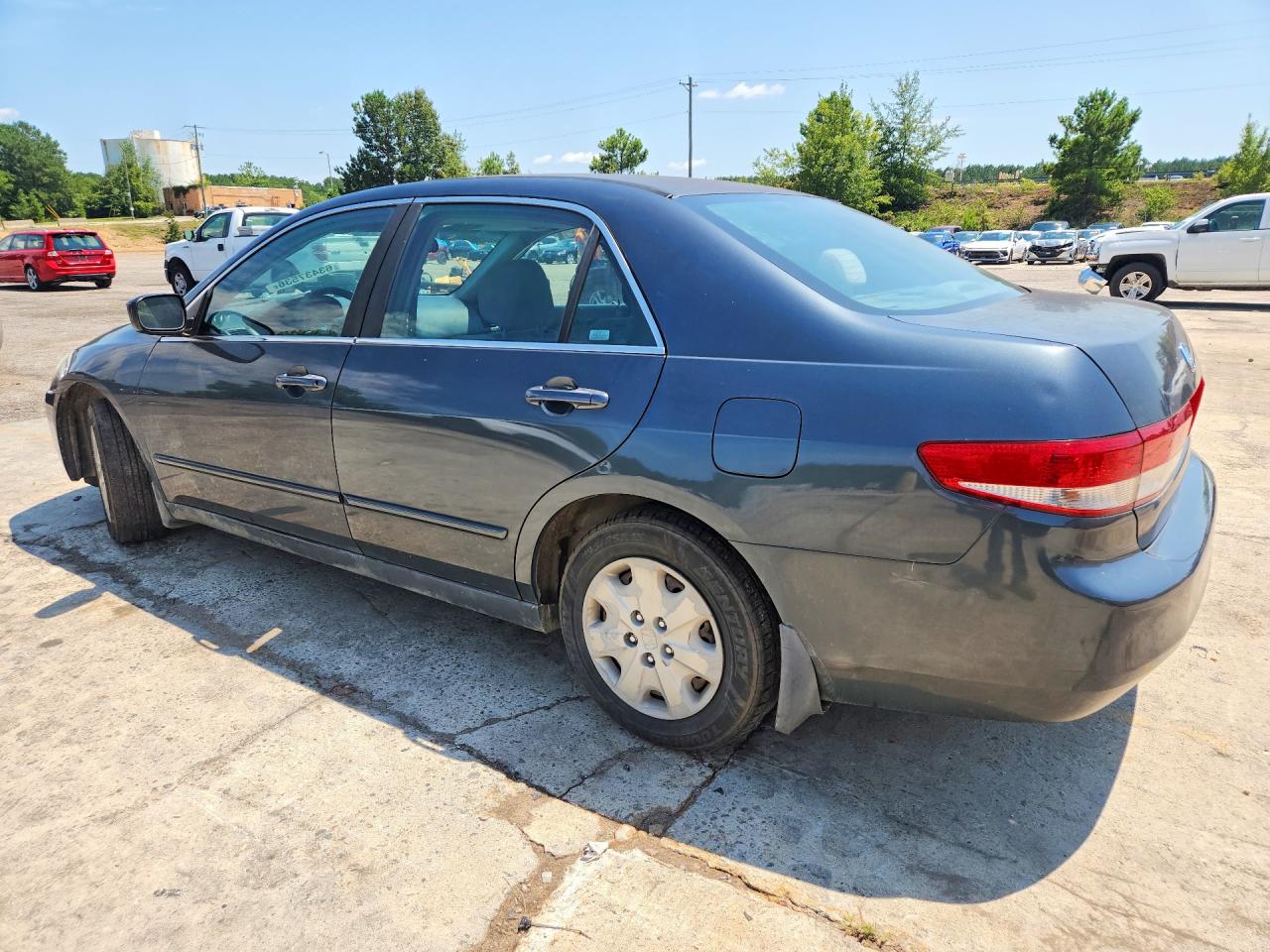 2004 Honda Accord Lx Gray vin: 1HGCM56394A054141