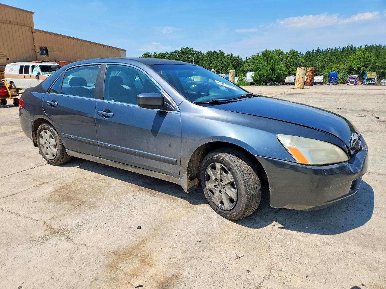 2004 Honda Accord Lx Gray vin: 1HGCM56394A054141