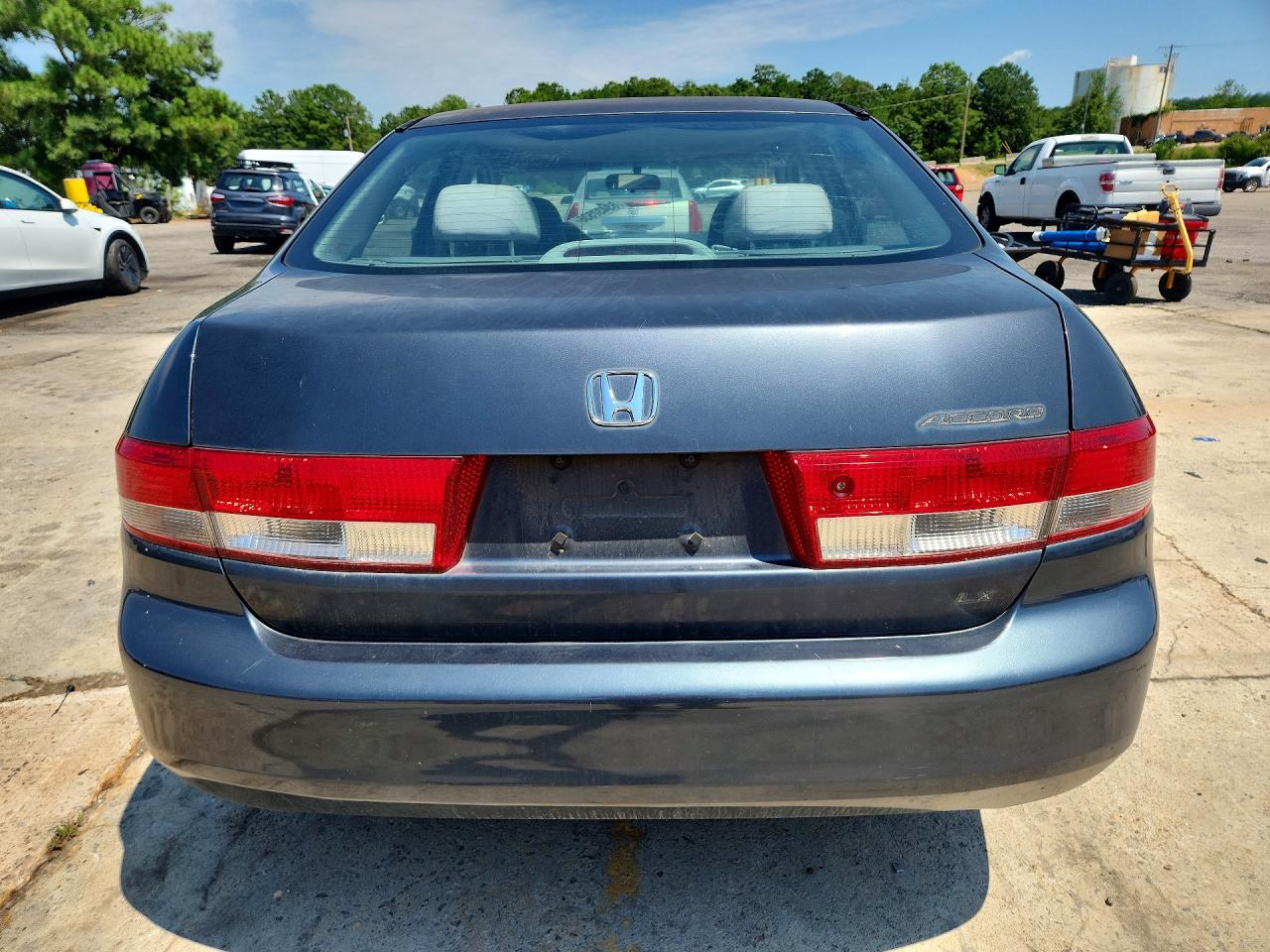 2004 Honda Accord Lx Gray vin: 1HGCM56394A054141
