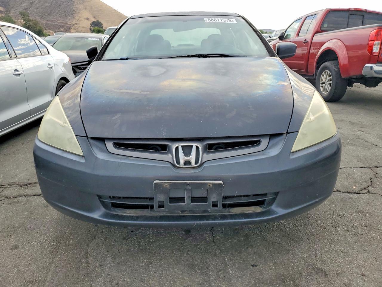 2004 Honda Accord Lx Серый vin: 1HGCM56394A124673