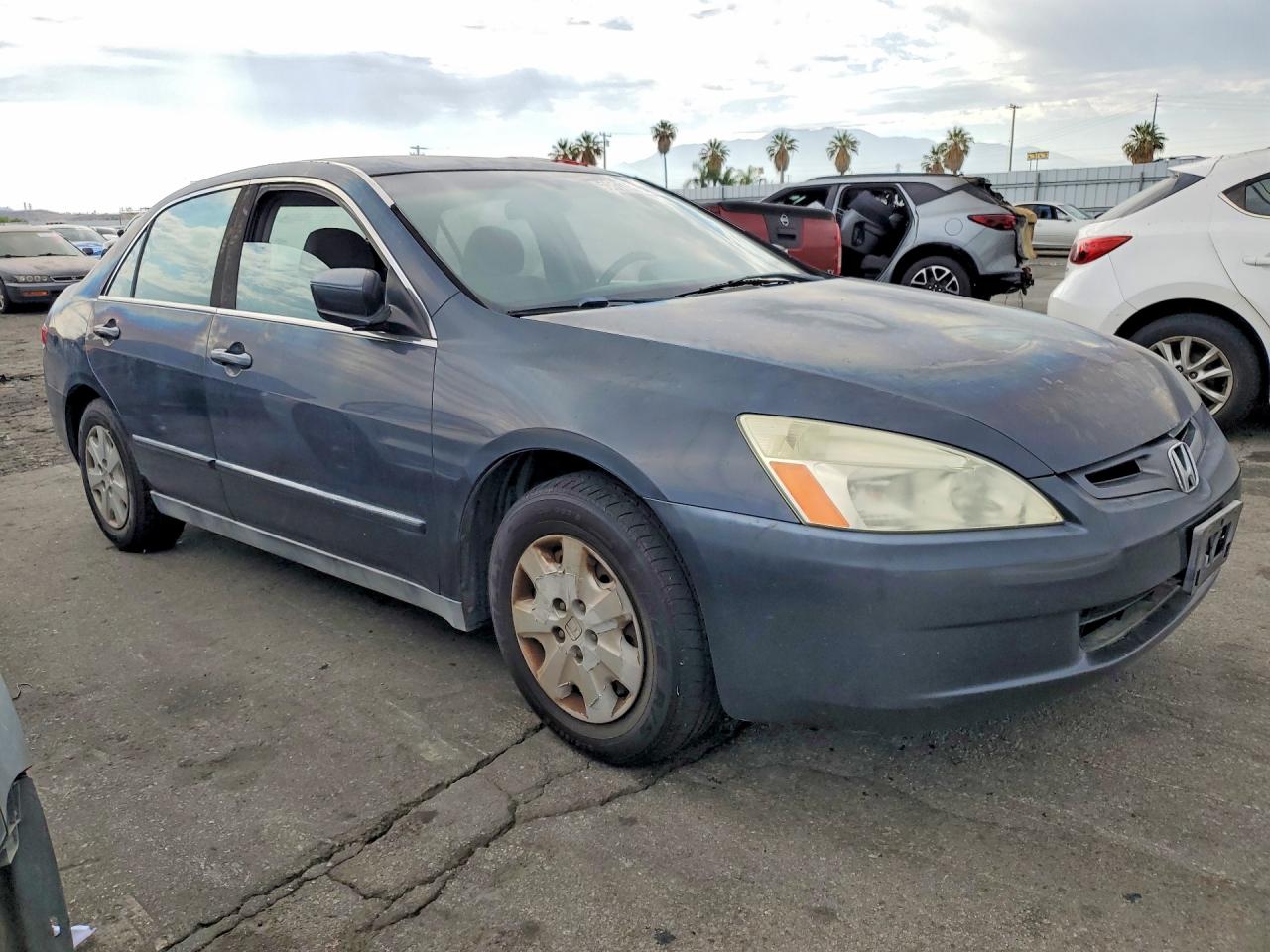 2004 Honda Accord Lx Серый vin: 1HGCM56394A124673