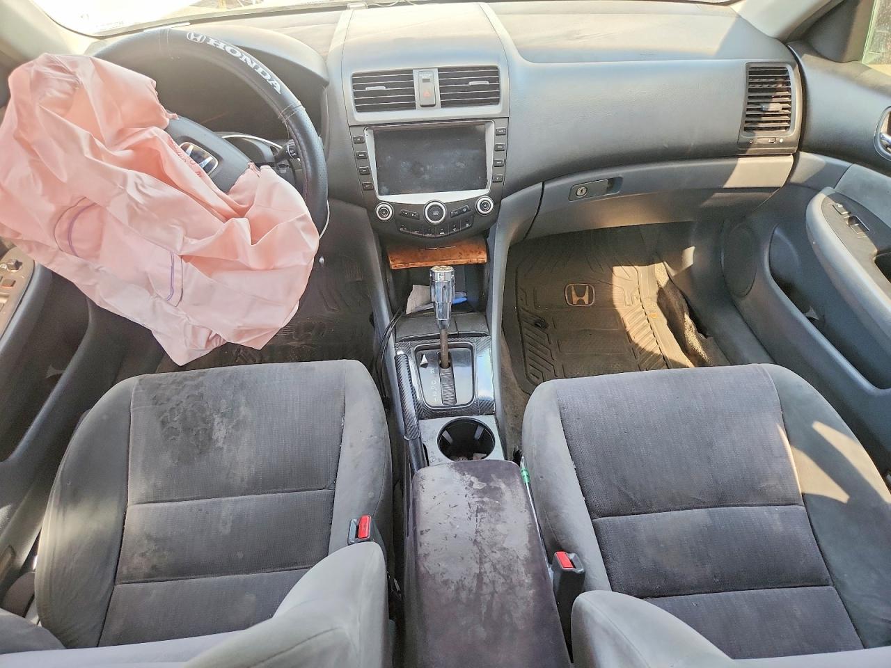 2004 Honda Accord Lx Gray vin: 1HGCM56394A134121