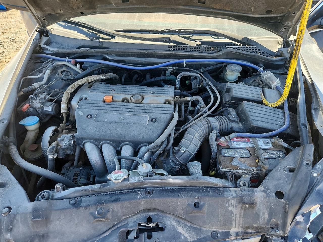 2004 Honda Accord Lx Gray vin: 1HGCM56394A134121