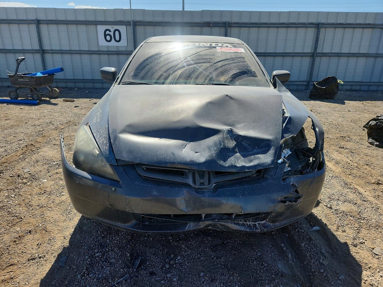 2004 Honda Accord Lx Gray vin: 1HGCM56394A134121