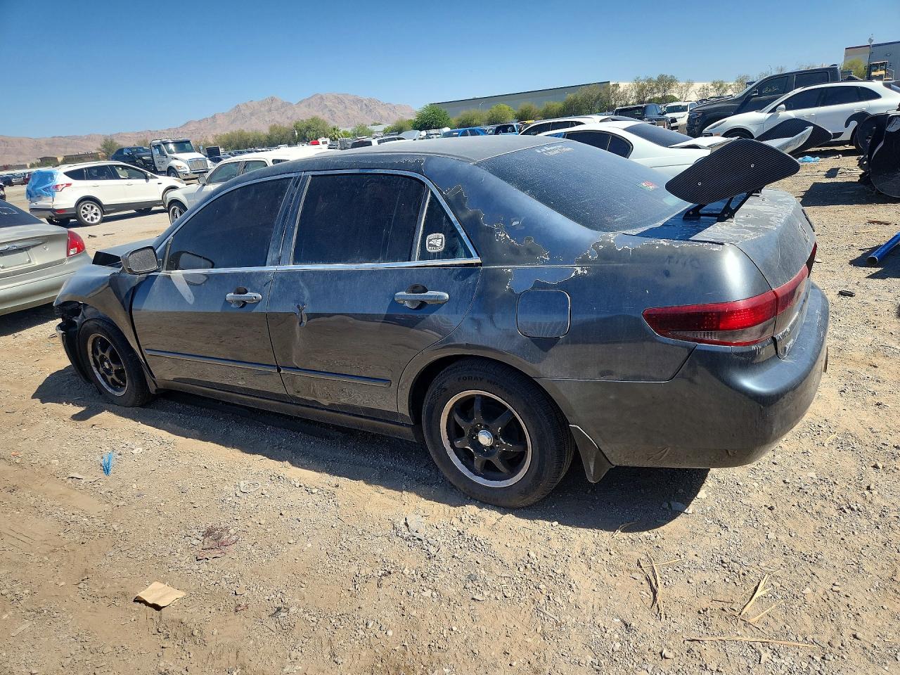 2004 Honda Accord Lx Gray vin: 1HGCM56394A134121