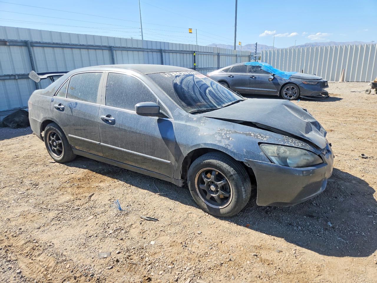 2004 Honda Accord Lx Gray vin: 1HGCM56394A134121